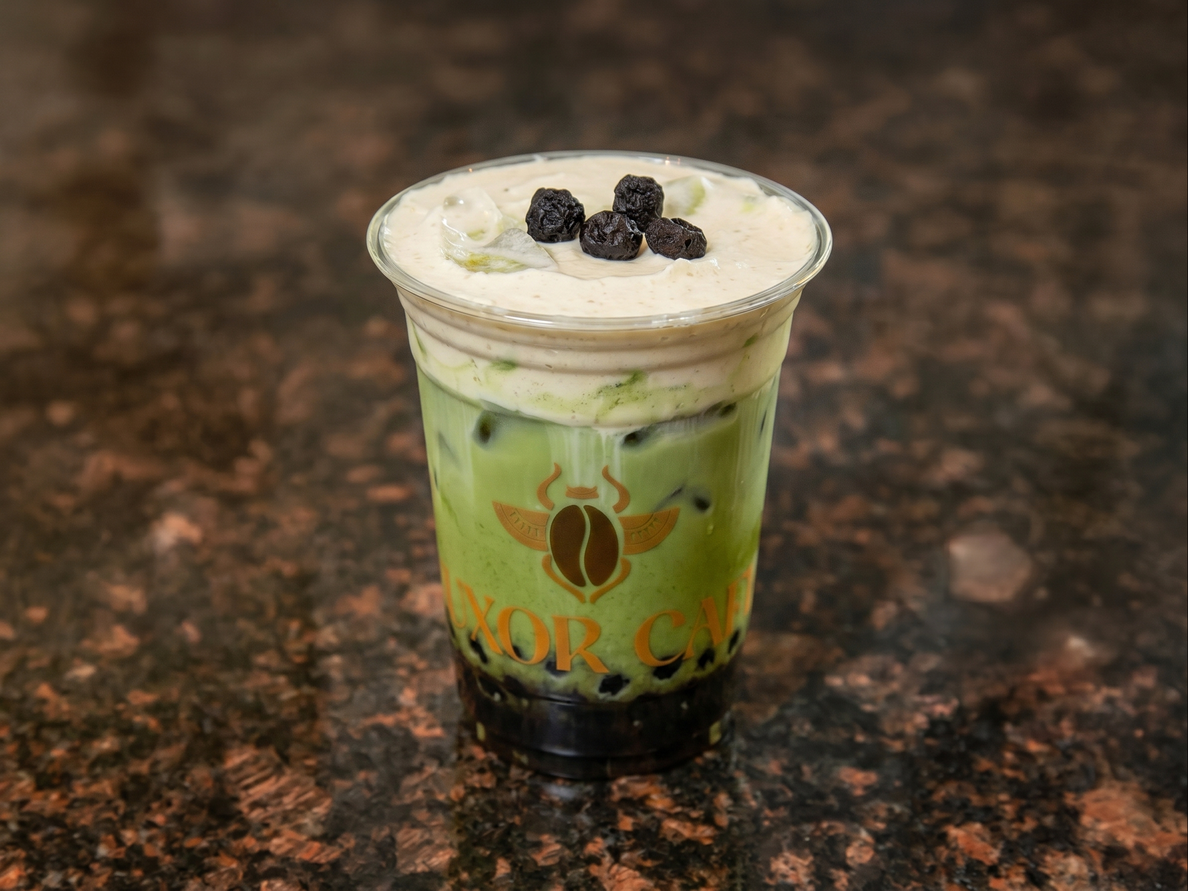 Blueberry Lemon Pie Matcha