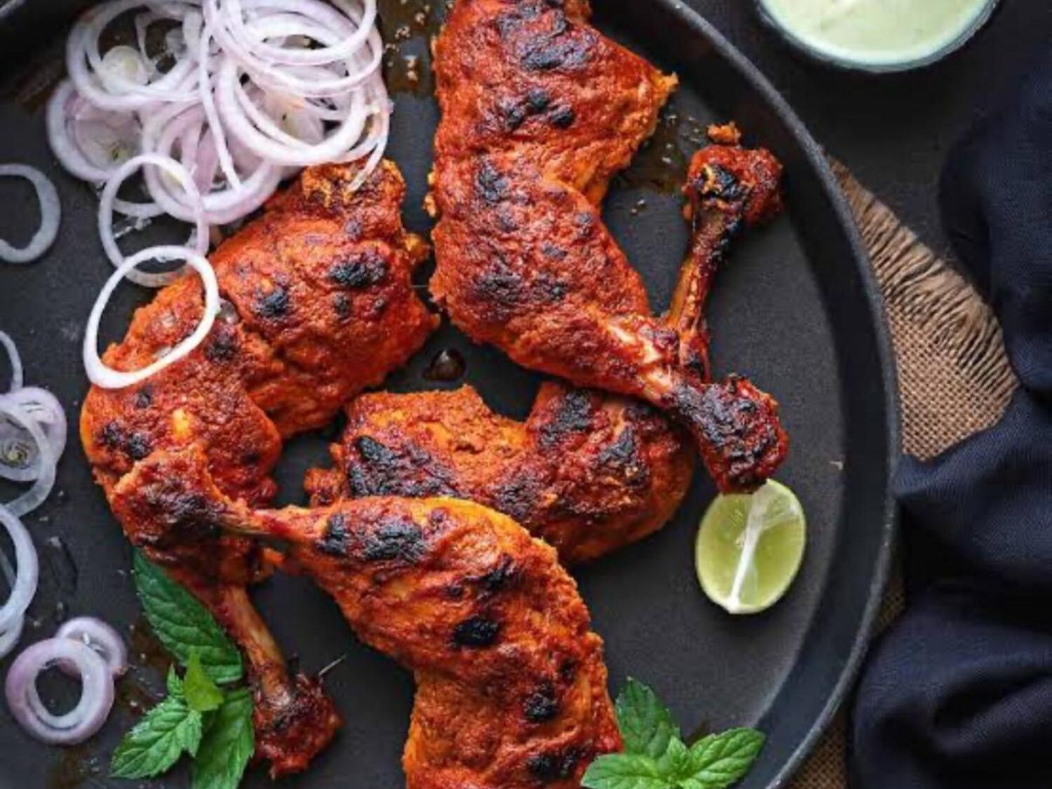 Tandoori Chicken.