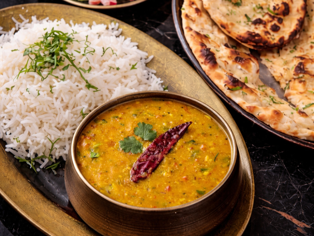 DAAL FRY LUNCH.