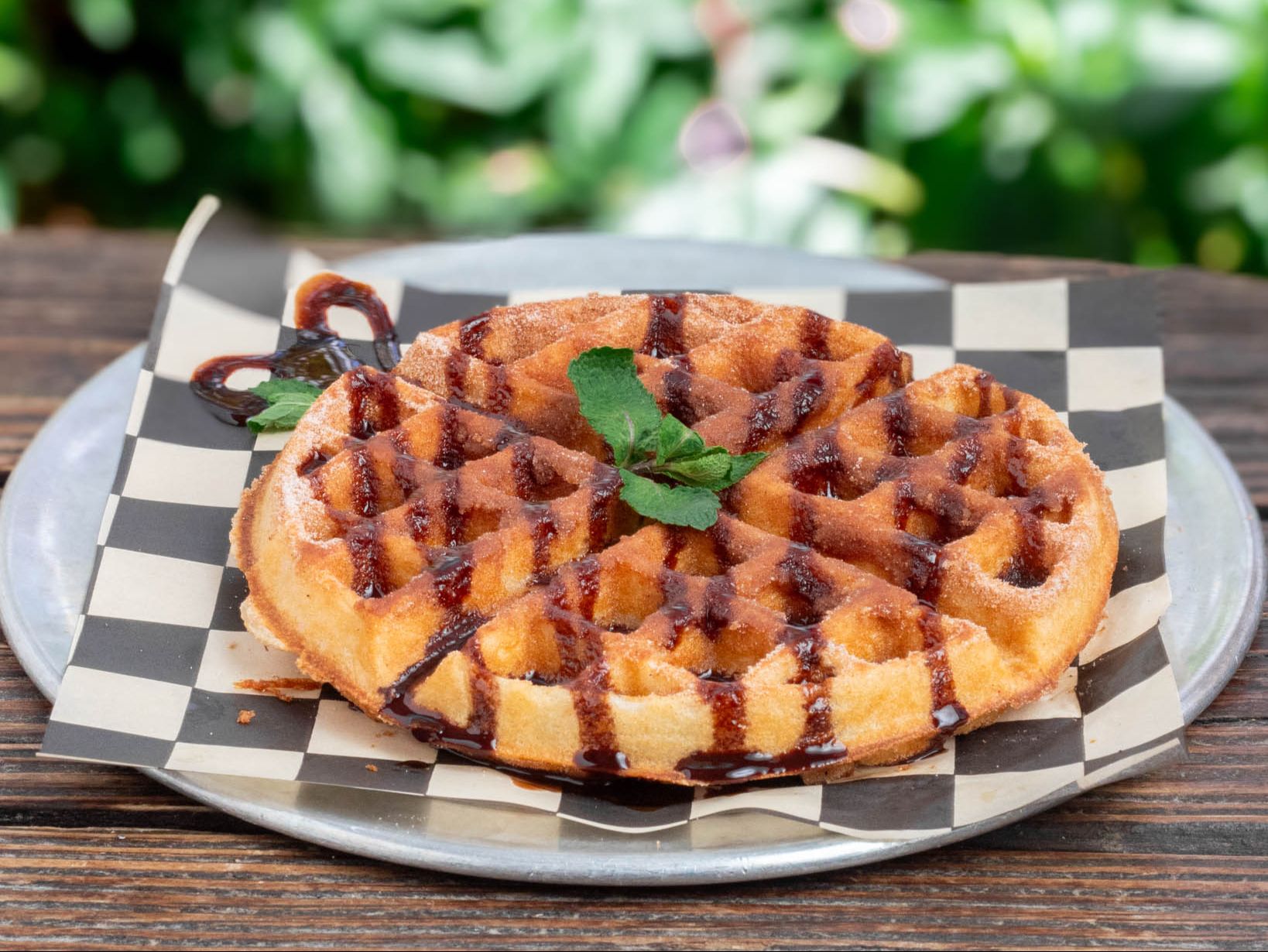 Churro Waffle.
