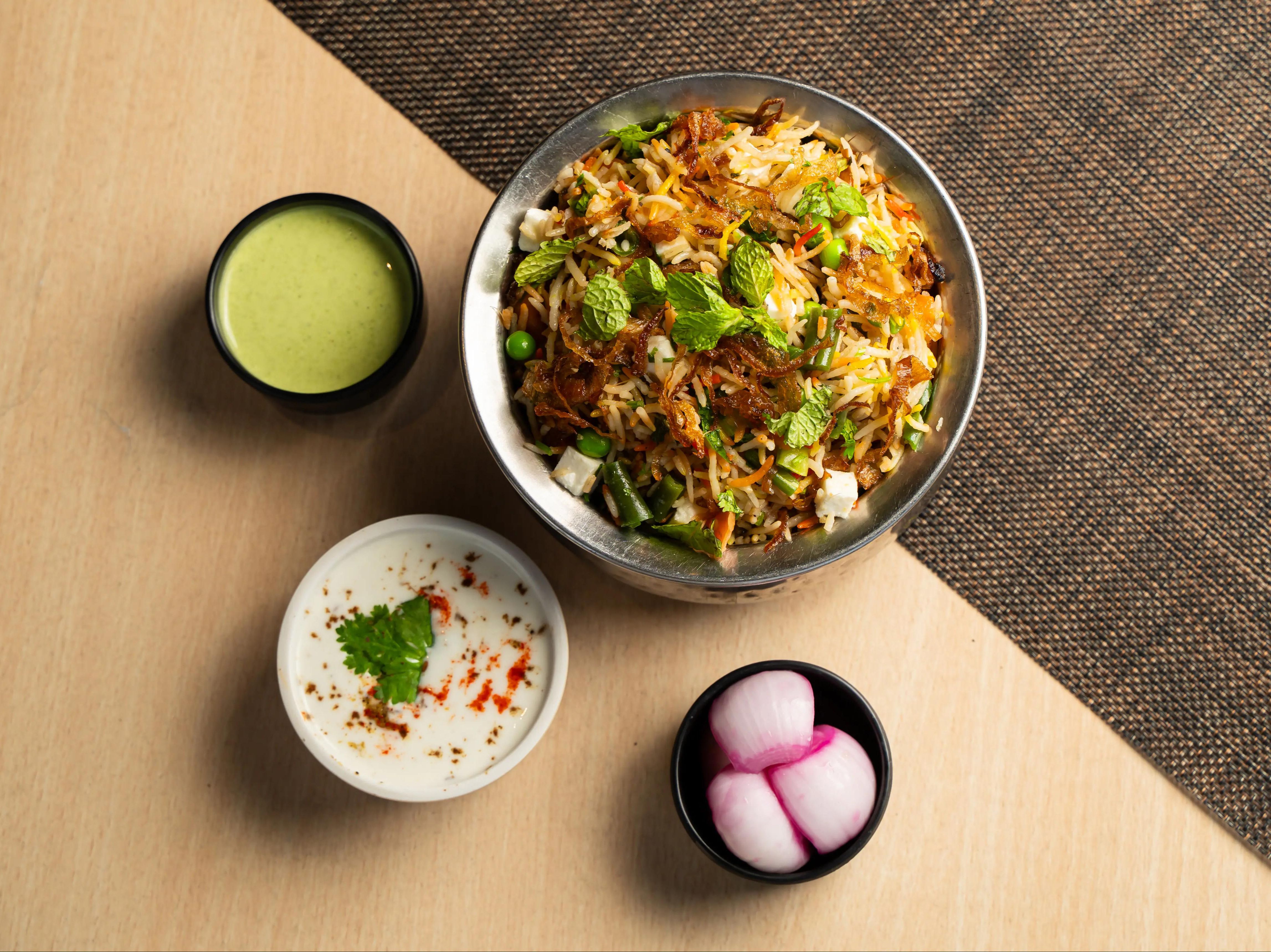 VEG KHEEMA BIRYANI