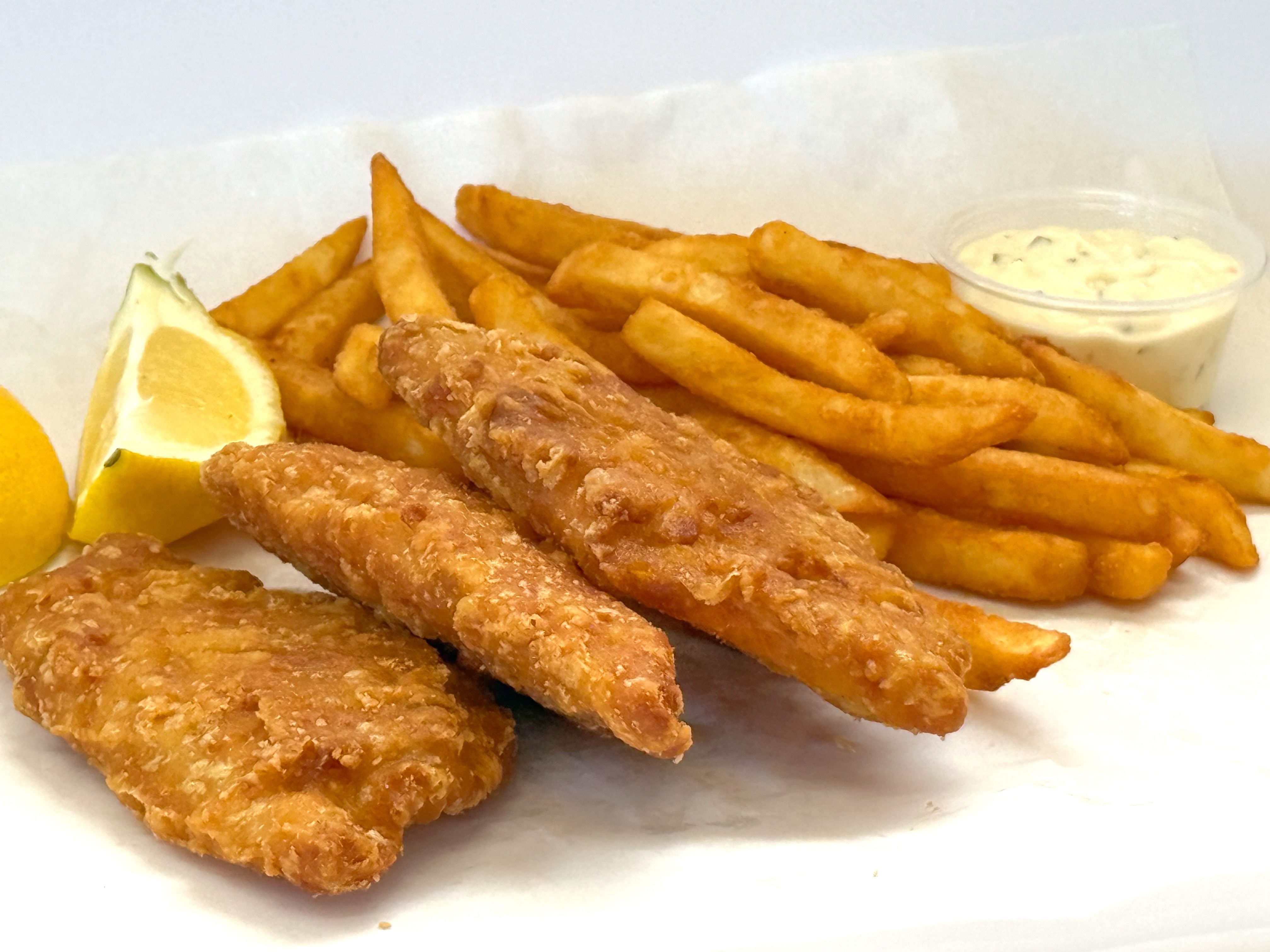 Fish and Chips.