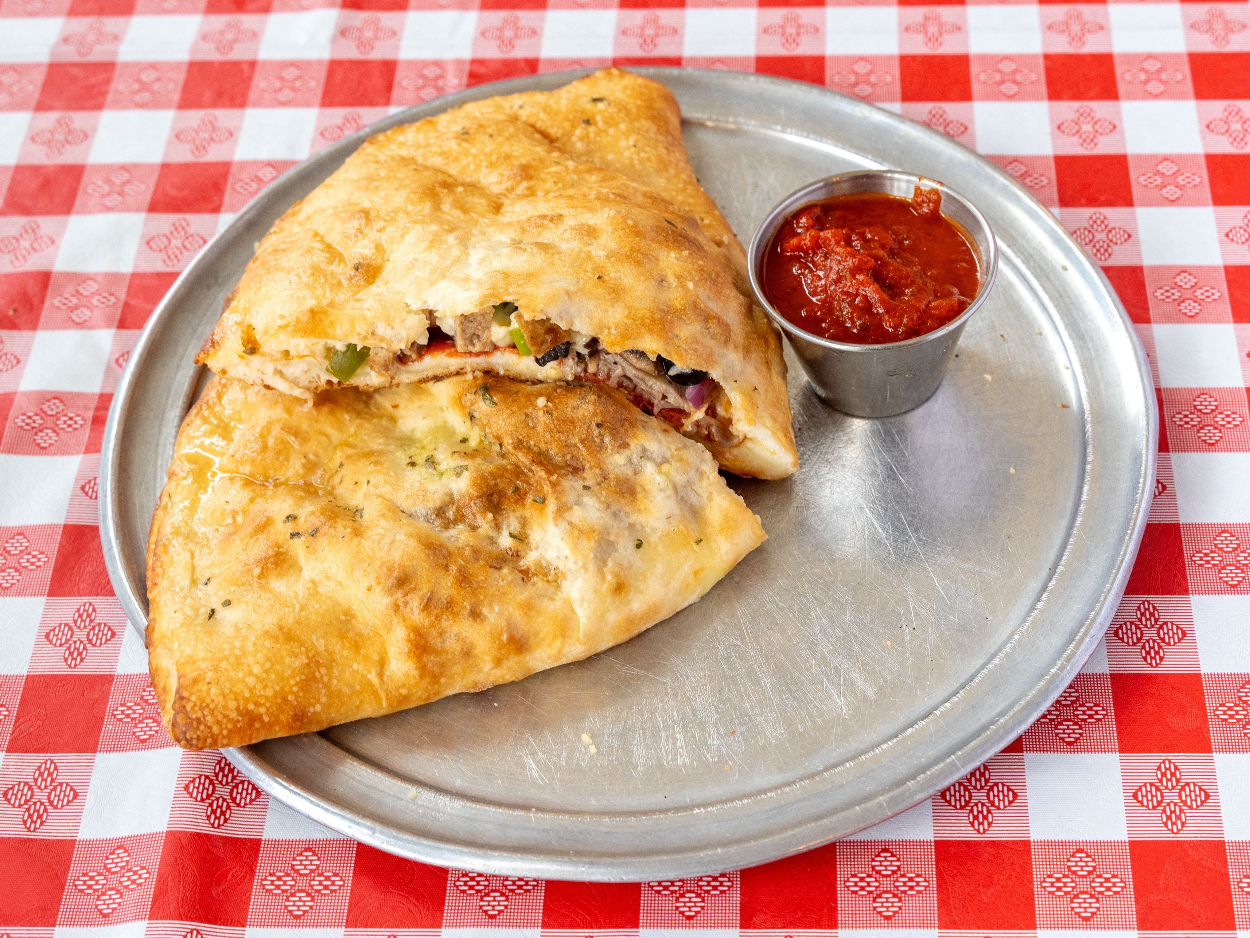 Deluxe Calzone.
