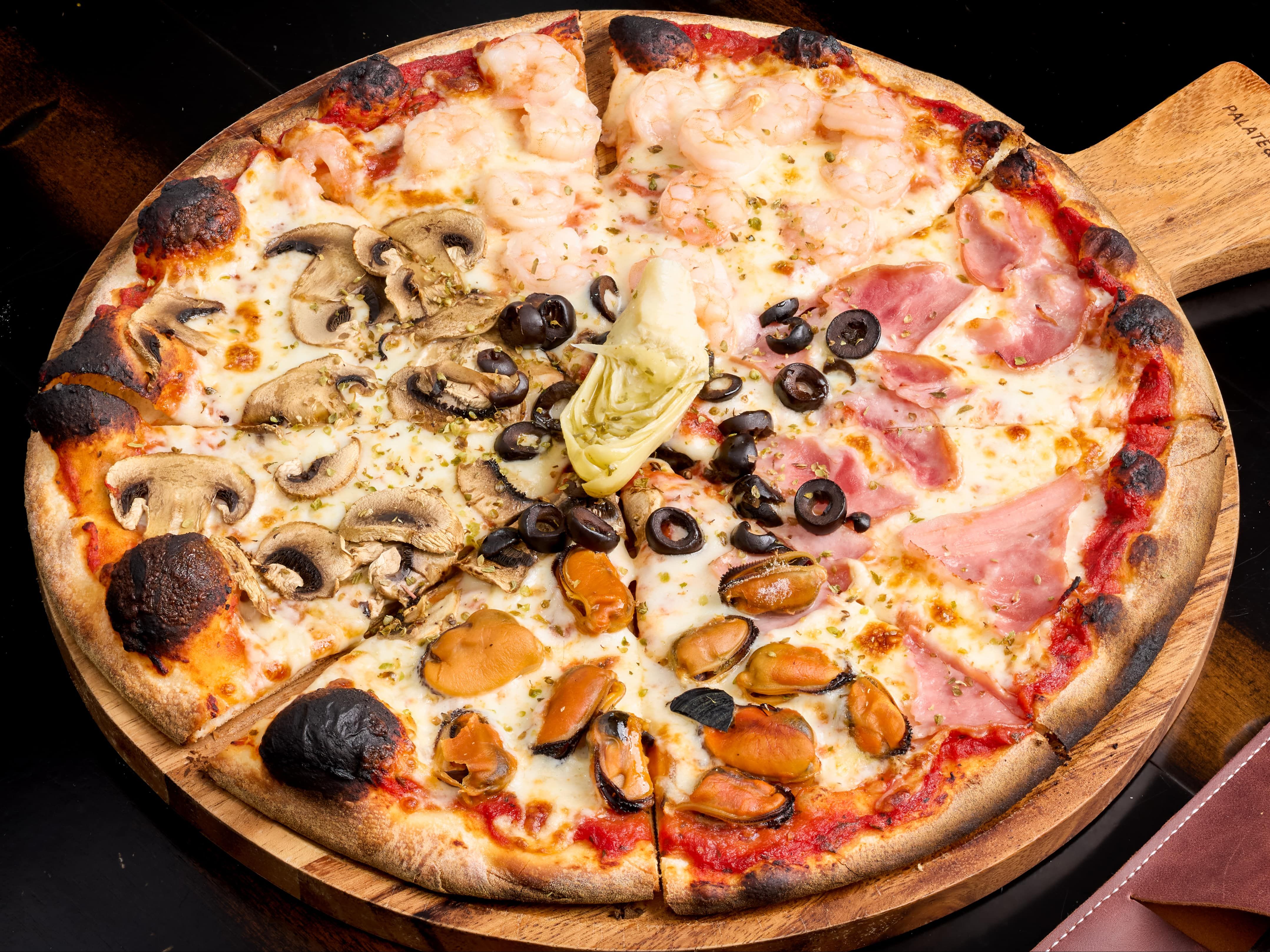 Quattro Stagioni Pizza - LARGE.