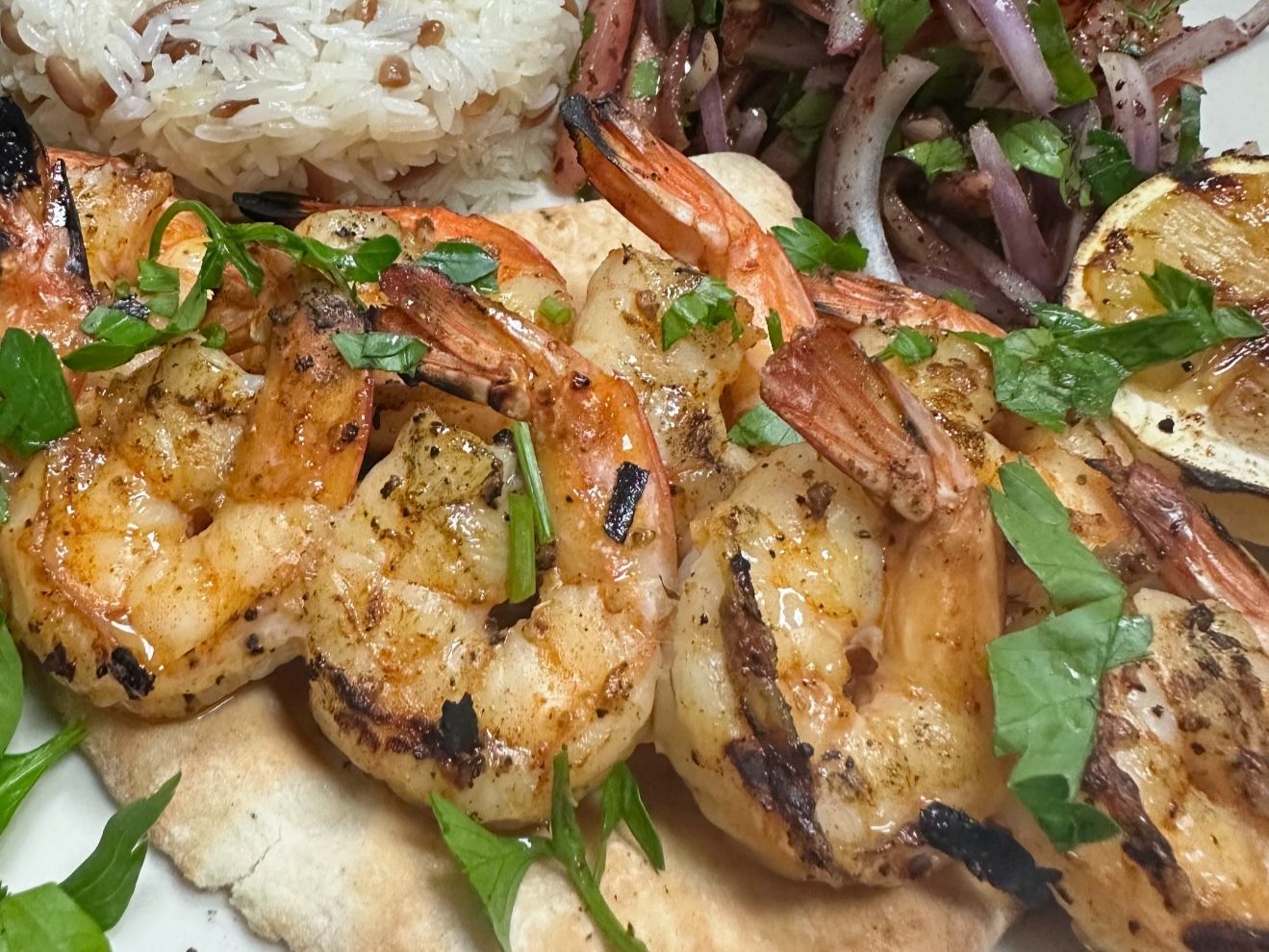 Shrimp Skewer.