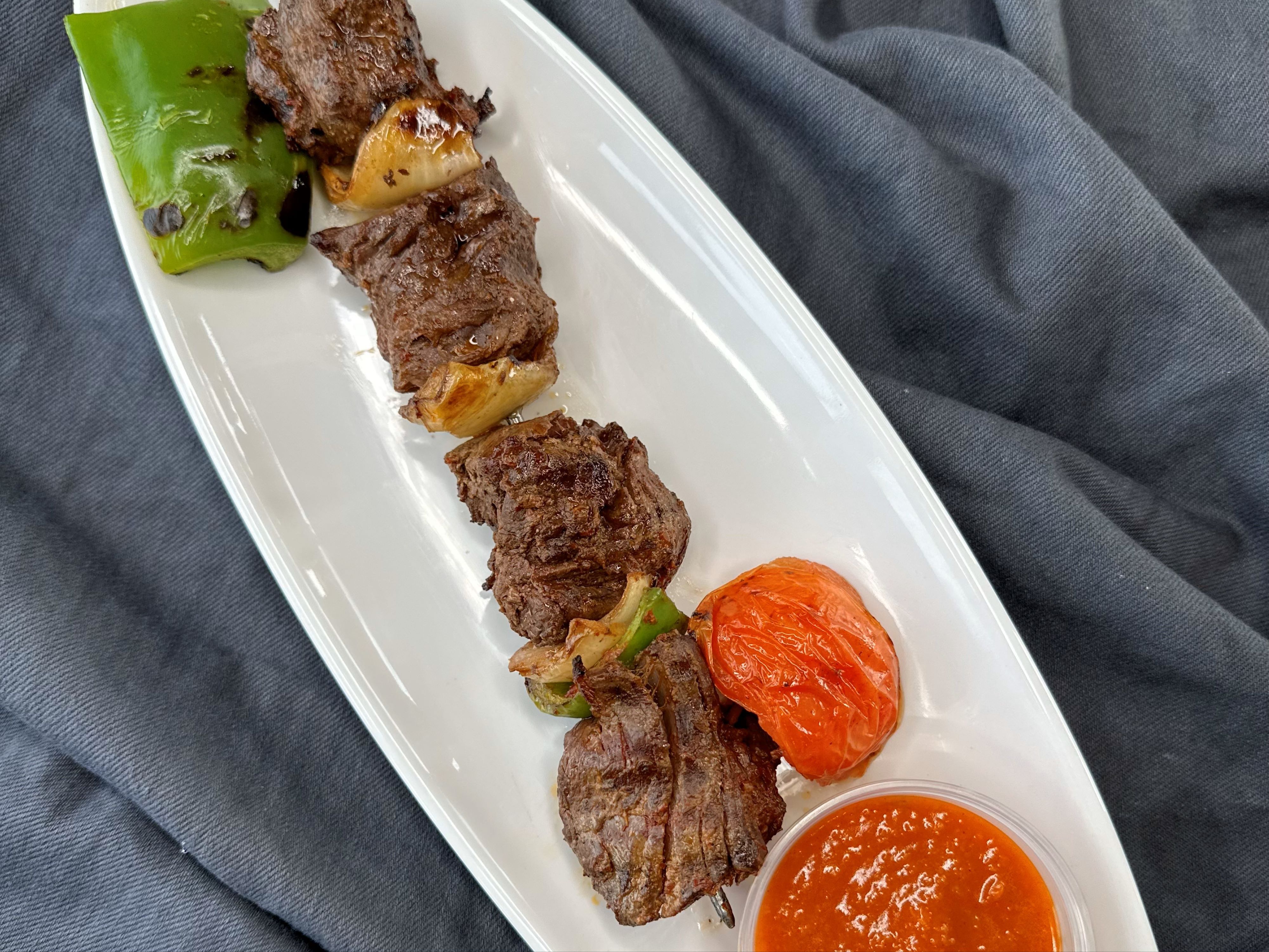 Side Steak Kebab Skewer Only