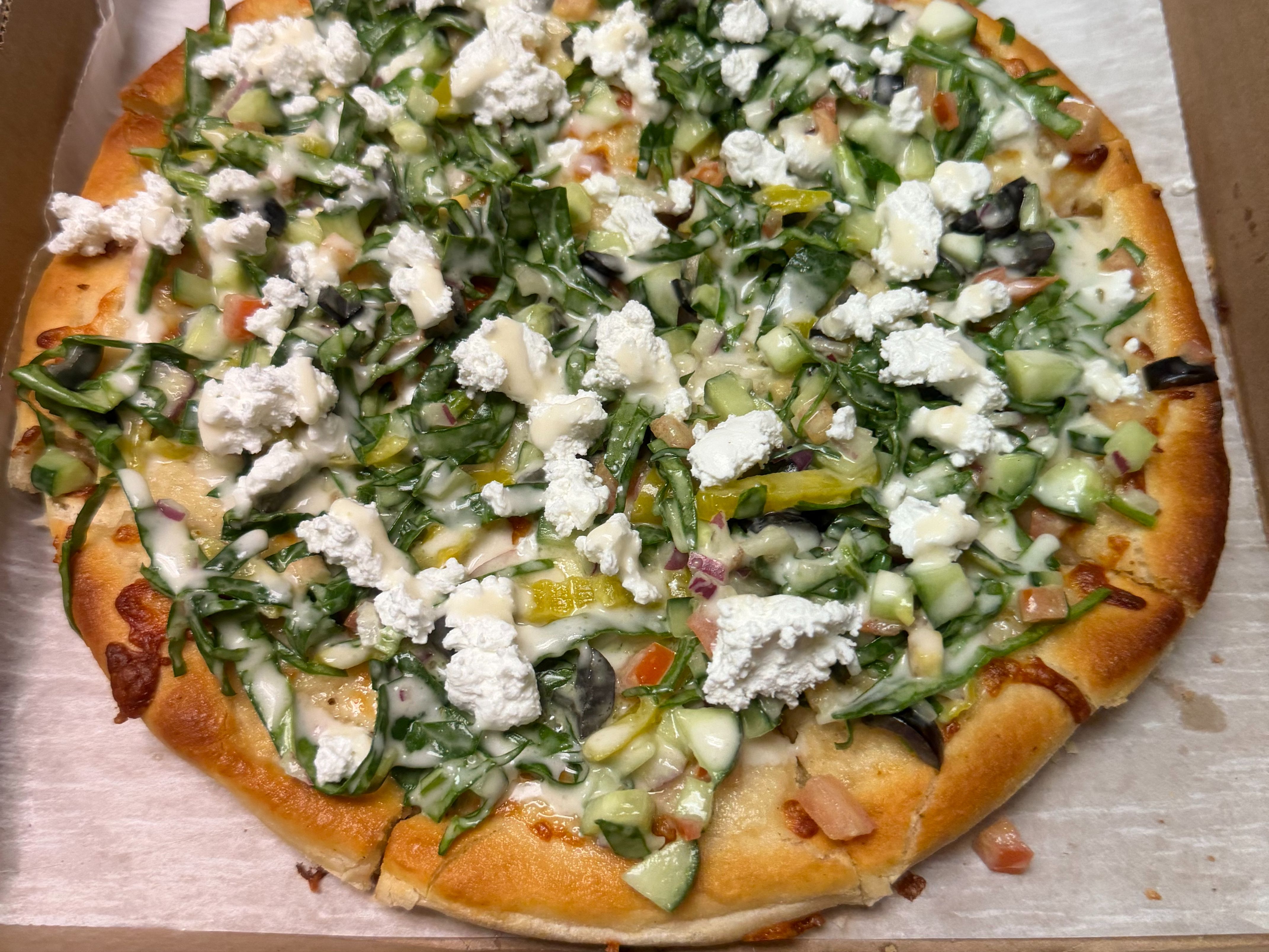Greek Pizza | Small.