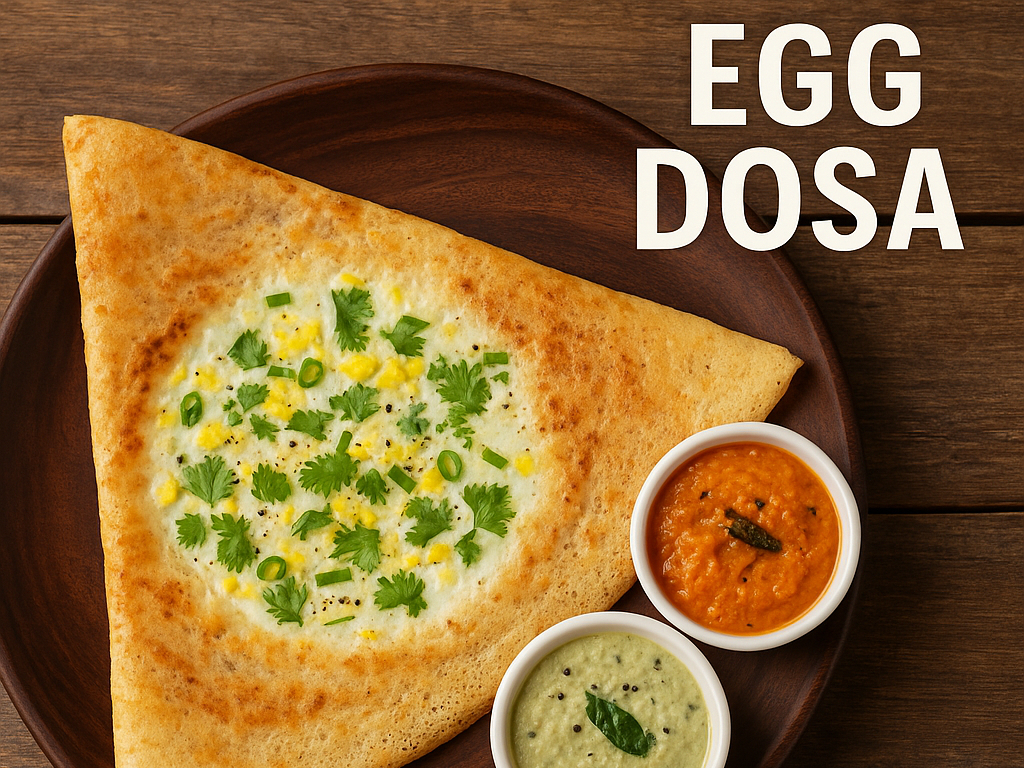 Egg Dosa.