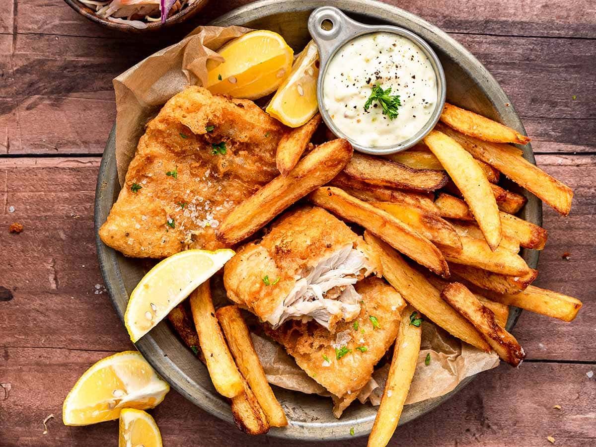 Fish and Chips.