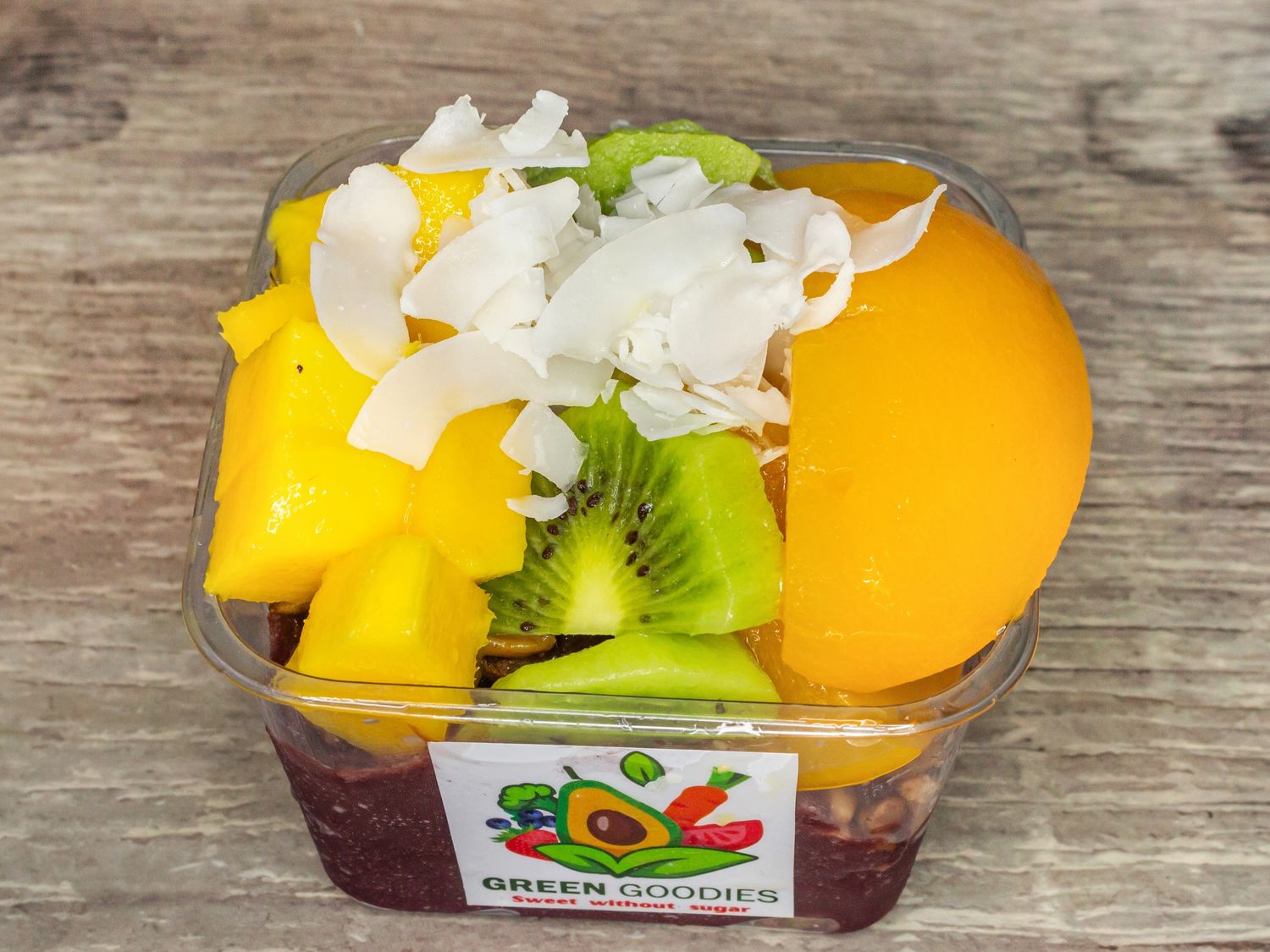 Image-Tropical Açaí Bowl. / Tazón Tropical de Açaí 8 Oz.