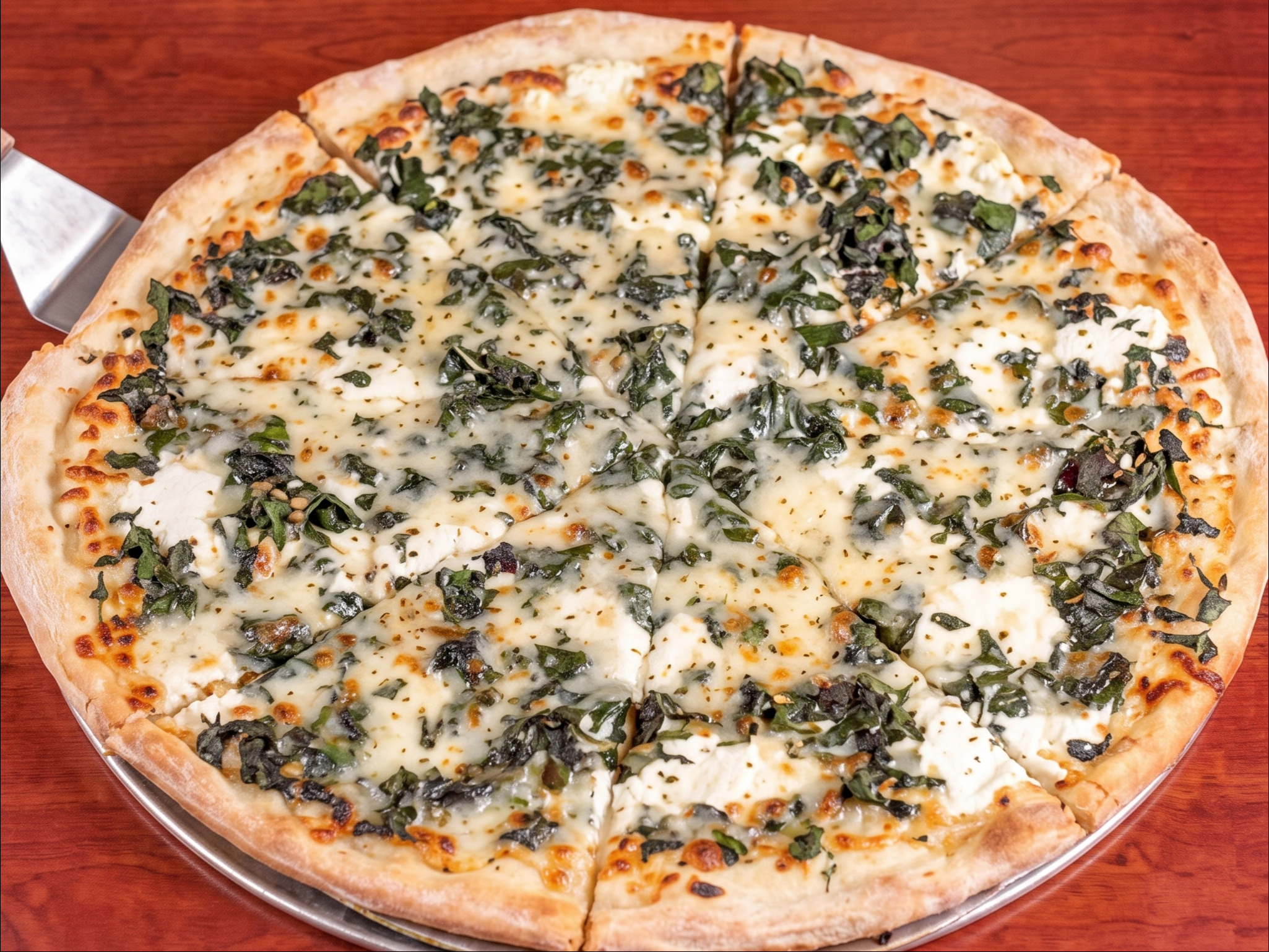 White Pizza 16"Lg.