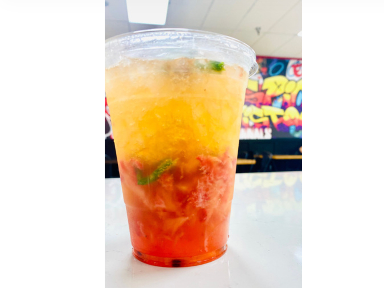 Strawberry Passion Mojito.