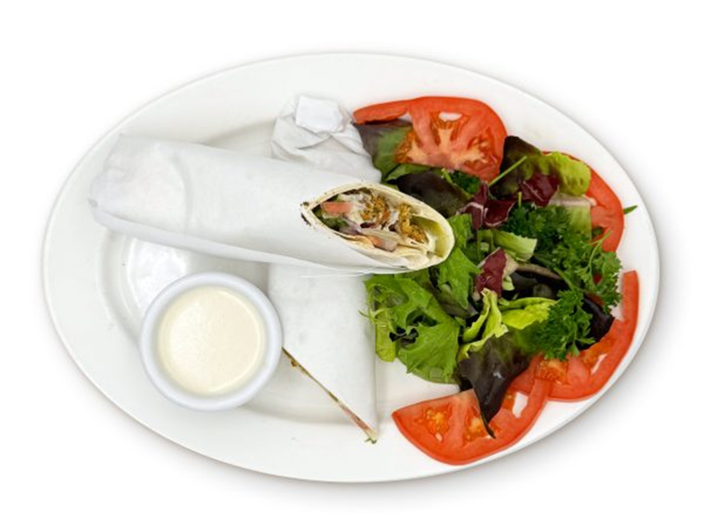 FALAFEL WRAP.