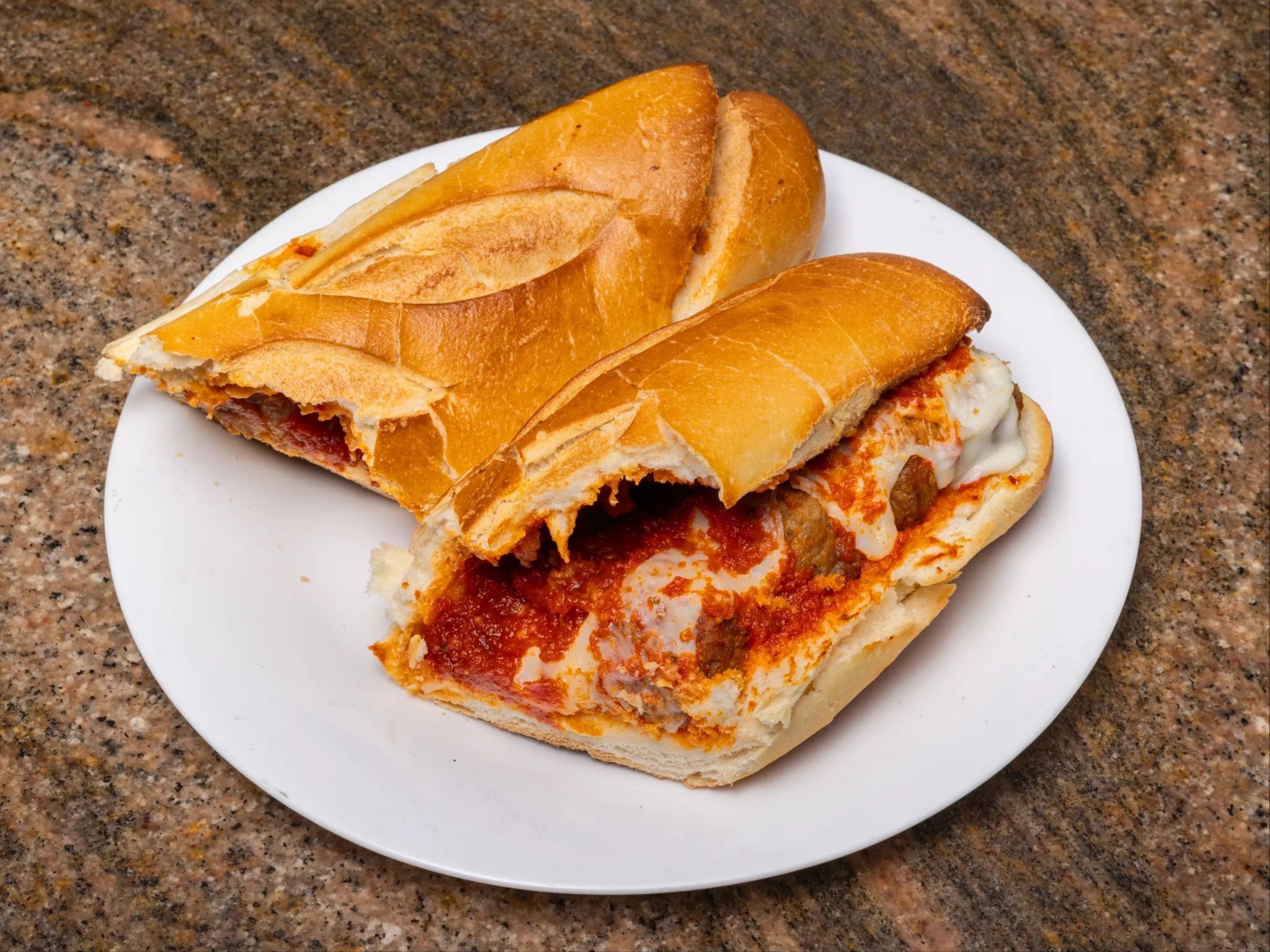 Meatball Parm Hero.