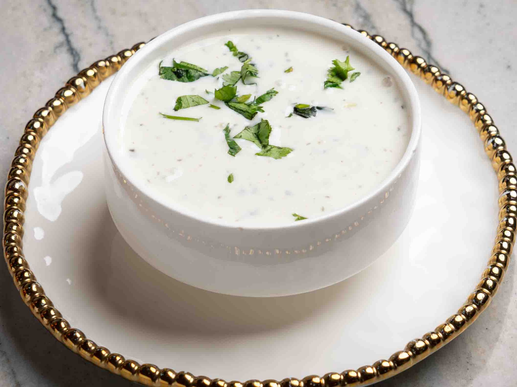 Cucumber Raita.