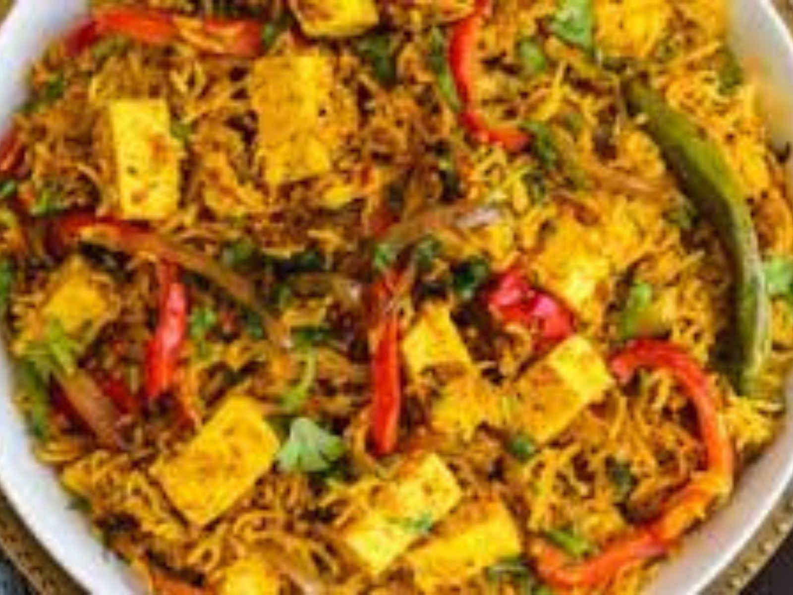 Paneer Biryani.