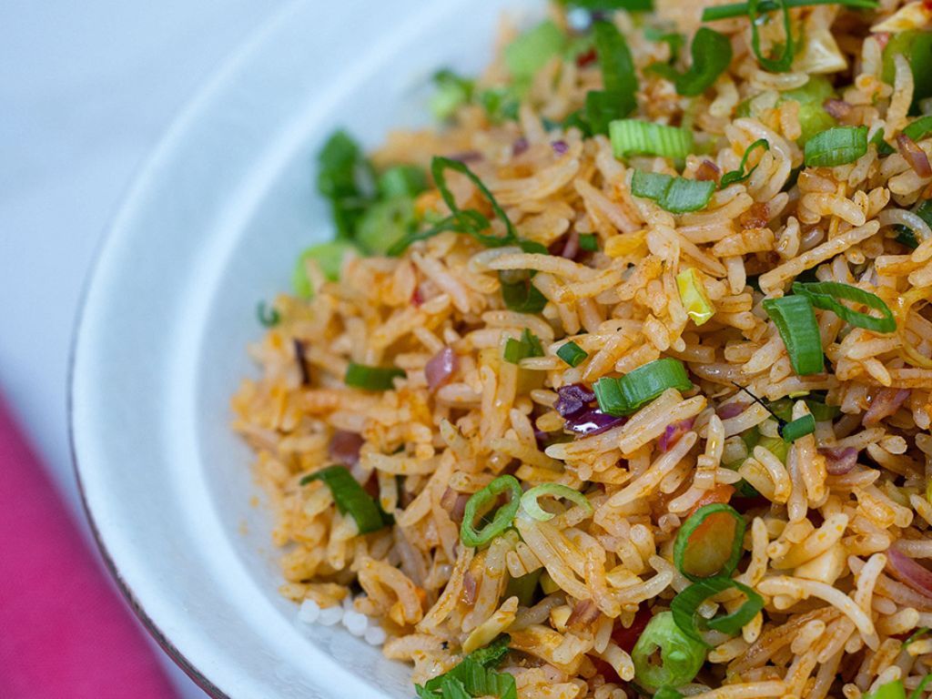 Chicken Fried Rice  (Small  Tray- Serves 10-12 People)