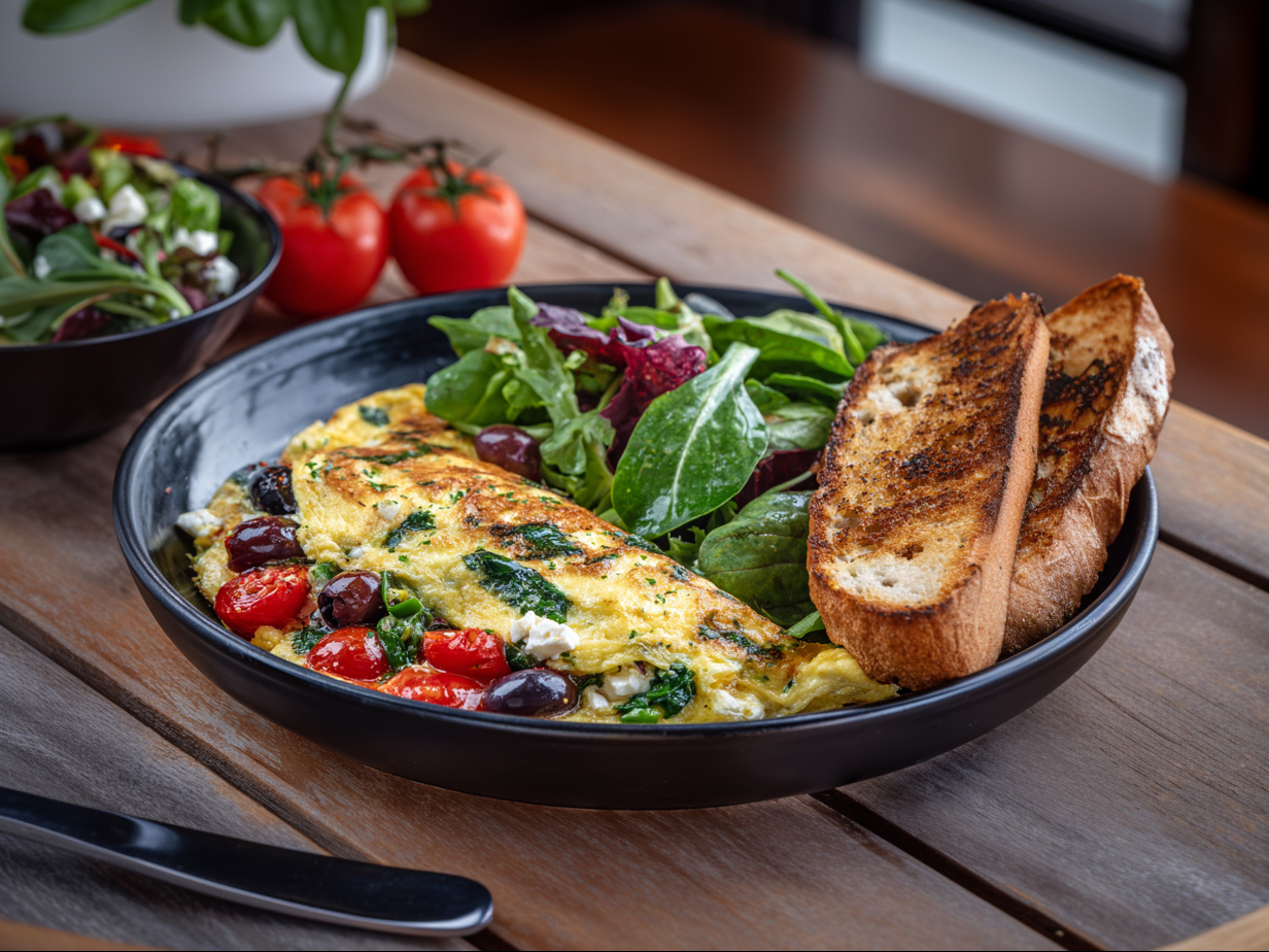 Greek Omelette.