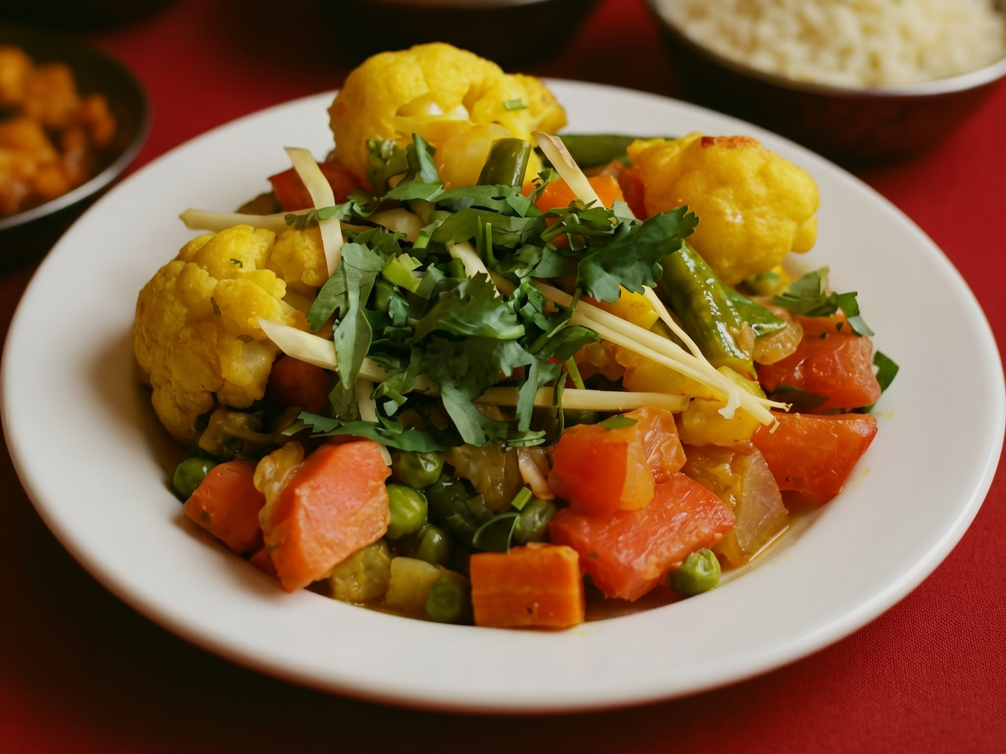 Aloo Gobhi Small.