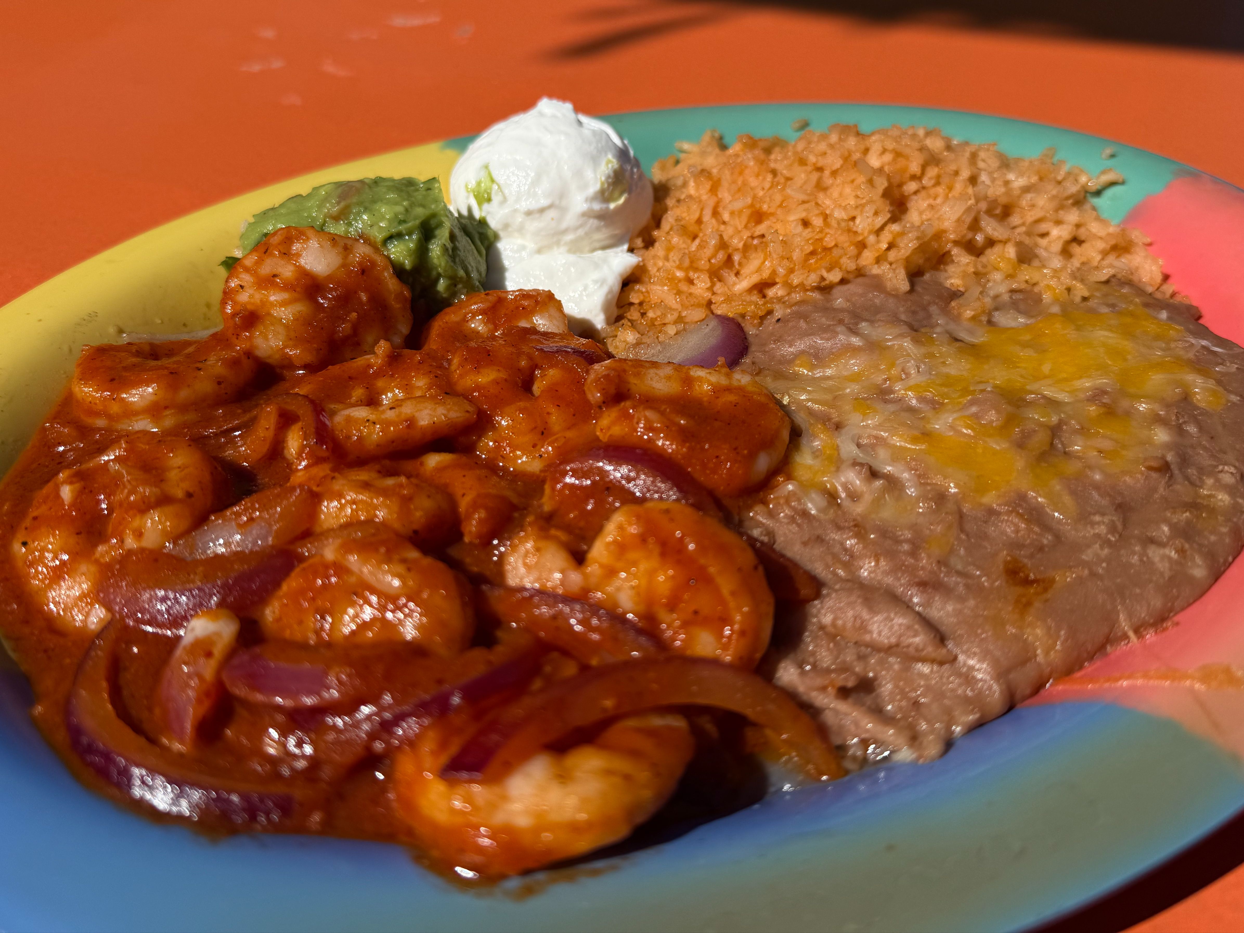 Camarones Al La Diabla.