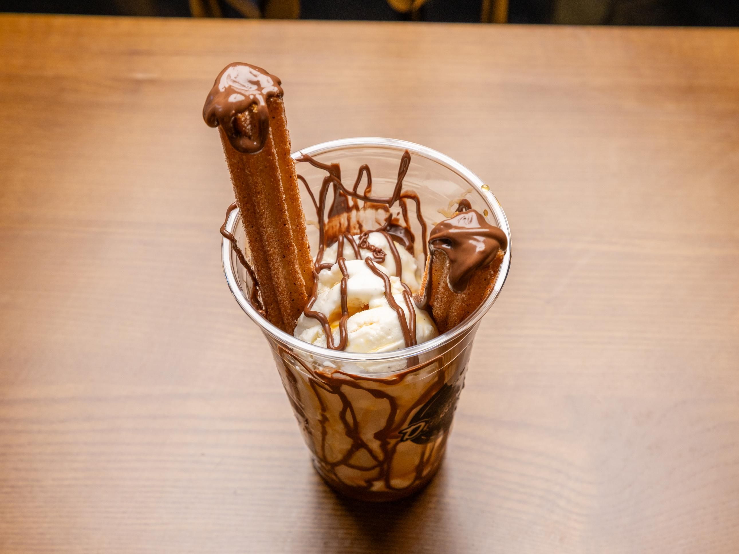 Ice Cream Churro.