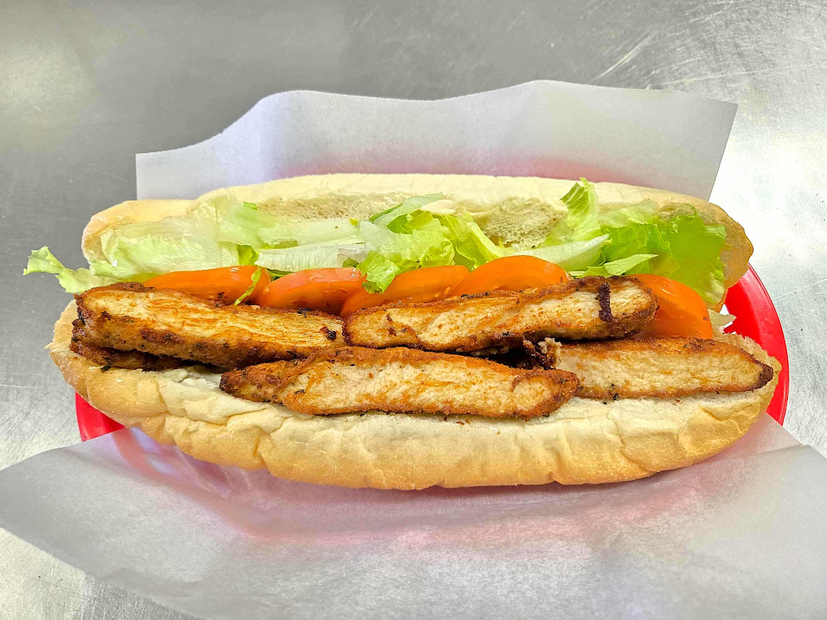 TJ's Chicken Cutlet Sub.