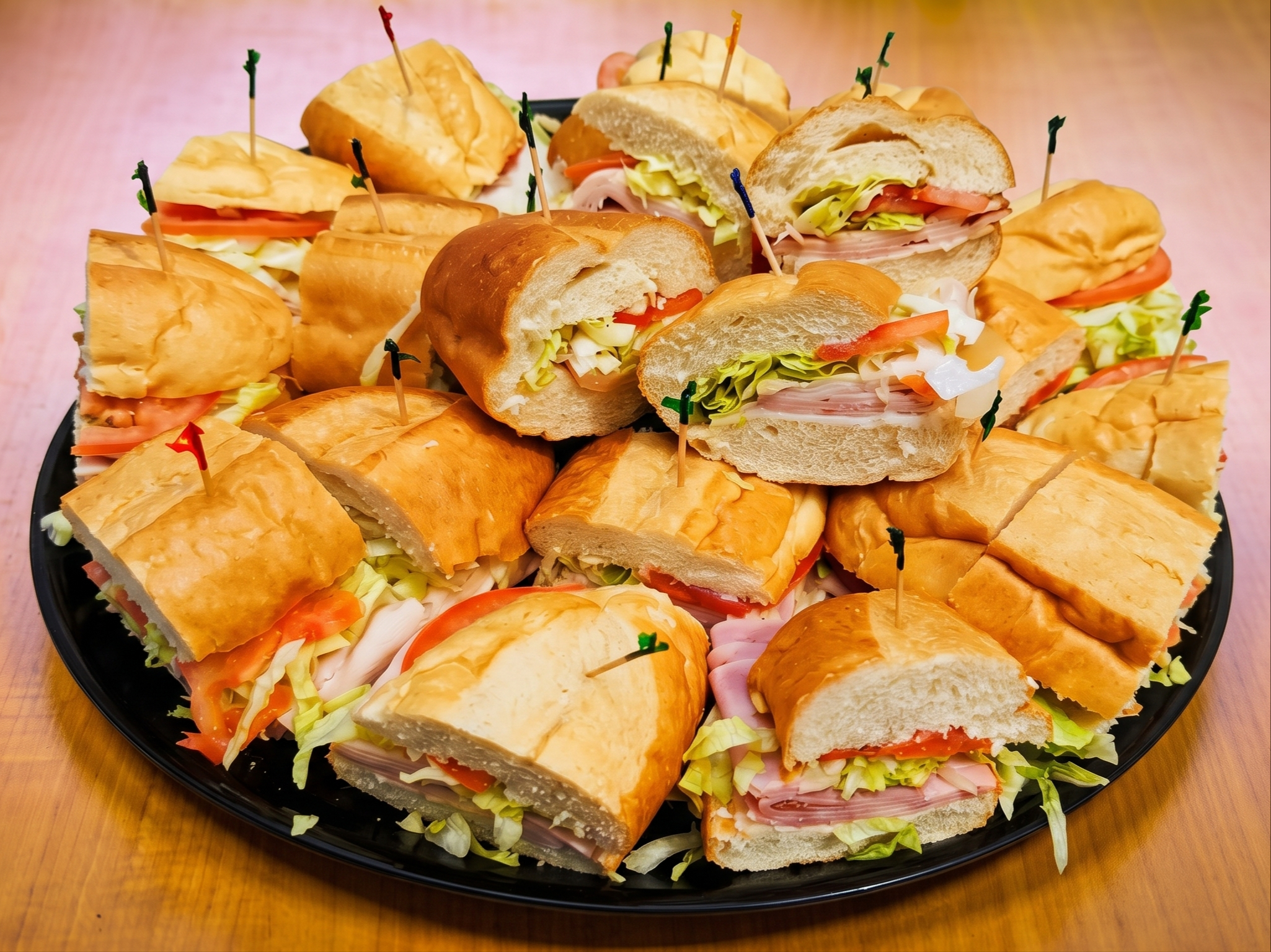 Combo Cold Sandwich Platter.