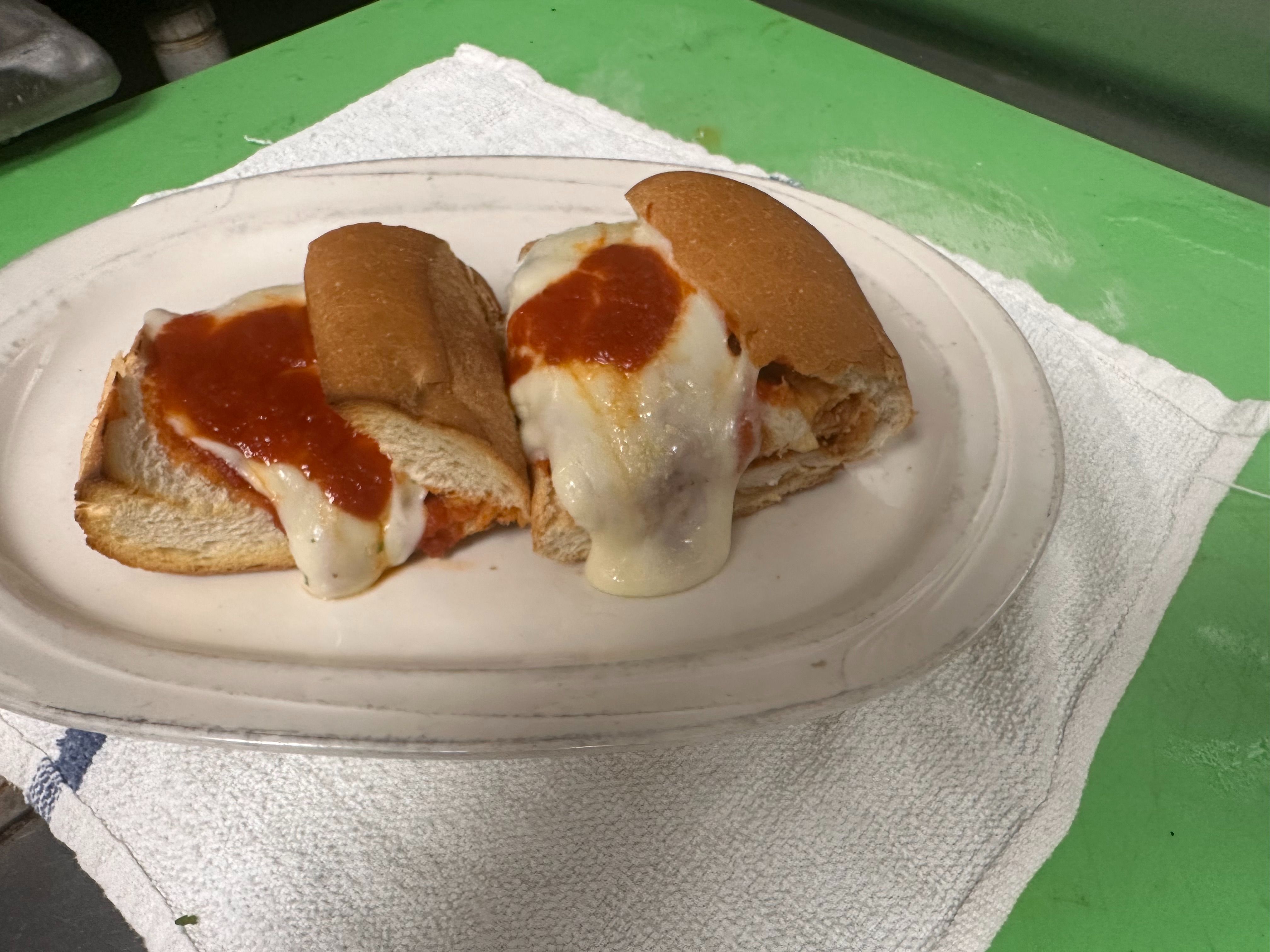 Chicken Parm Sandwich.