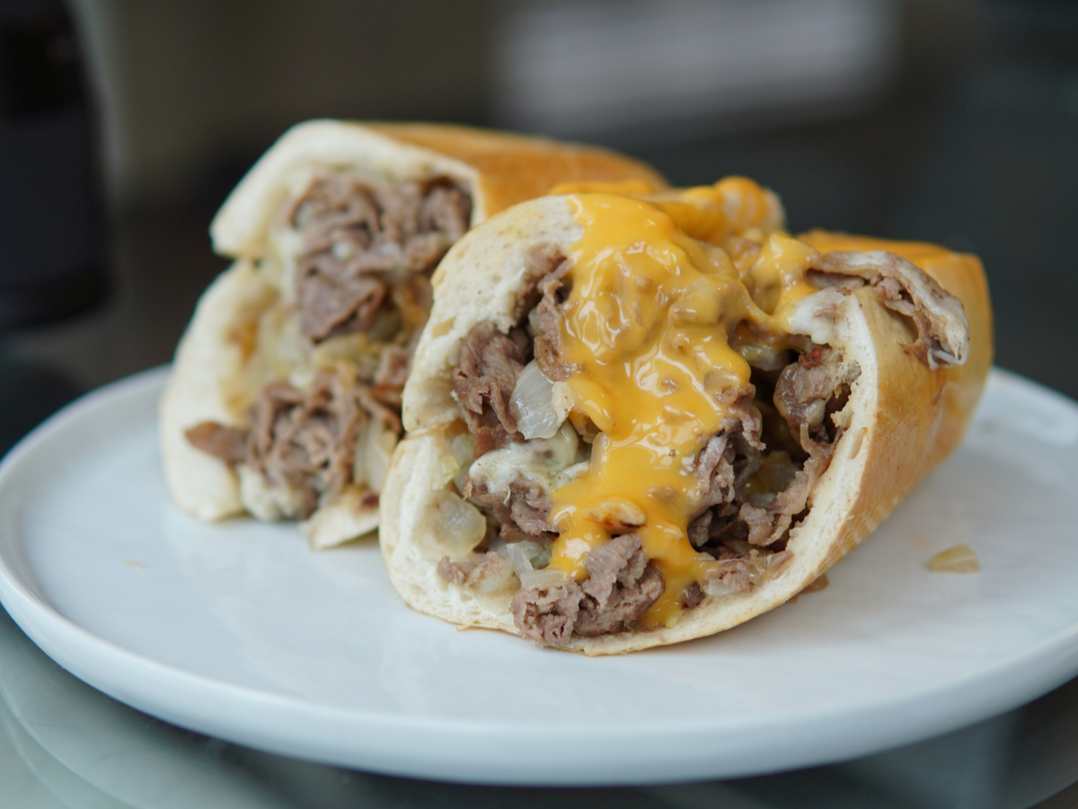 Indulge in Our Cheesesteak