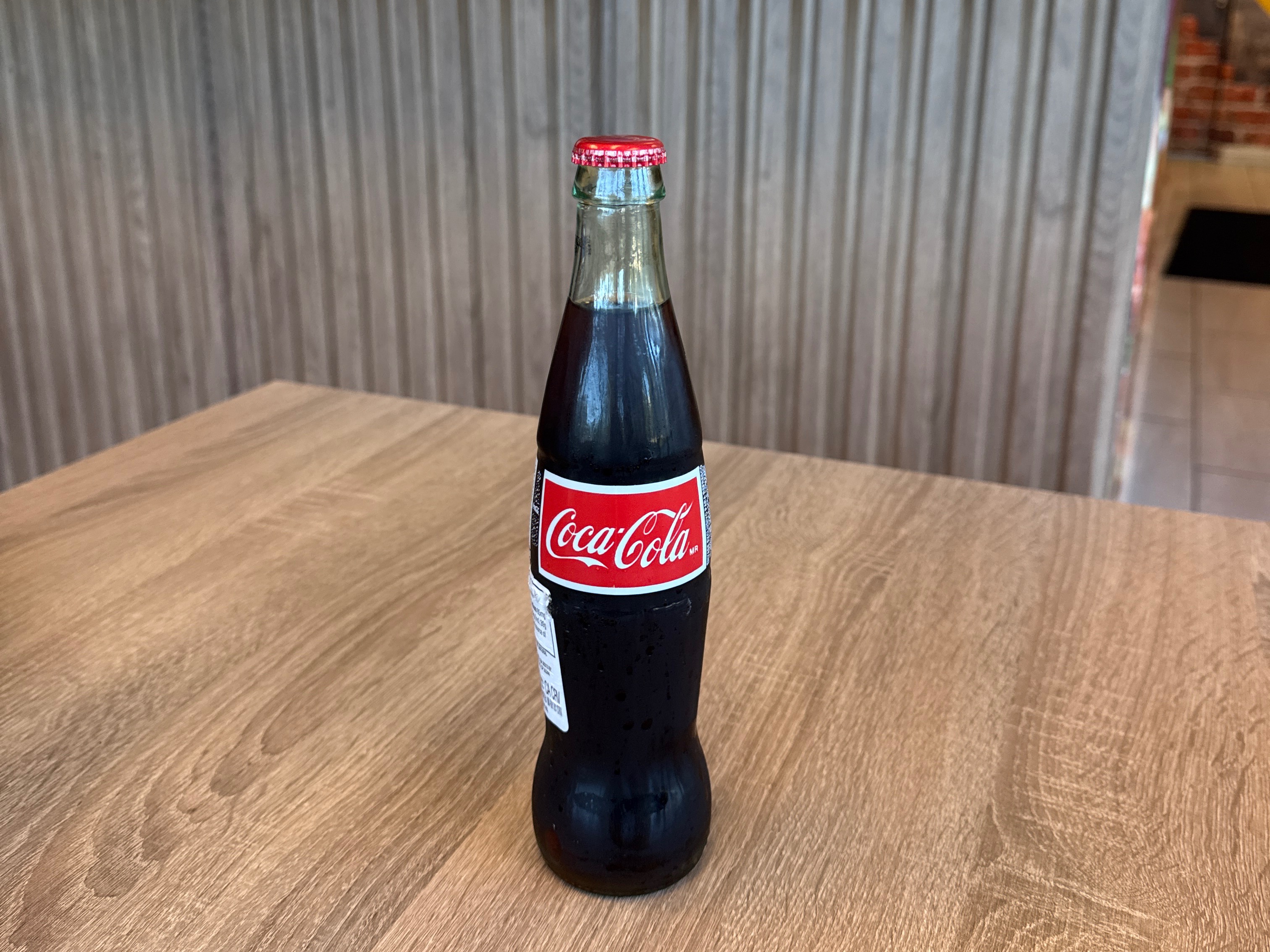 Mexican Coca Cola.