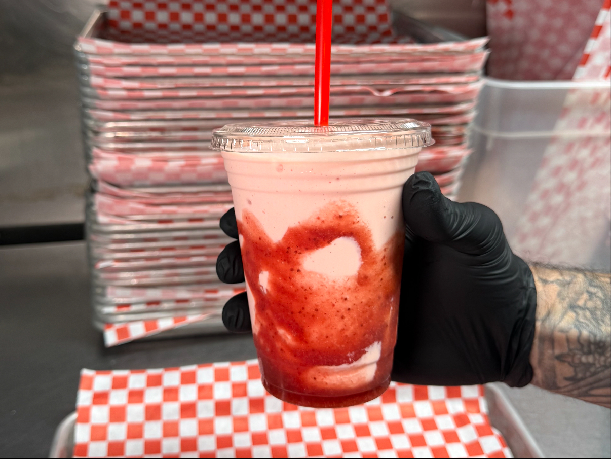 Strawberry Shake.