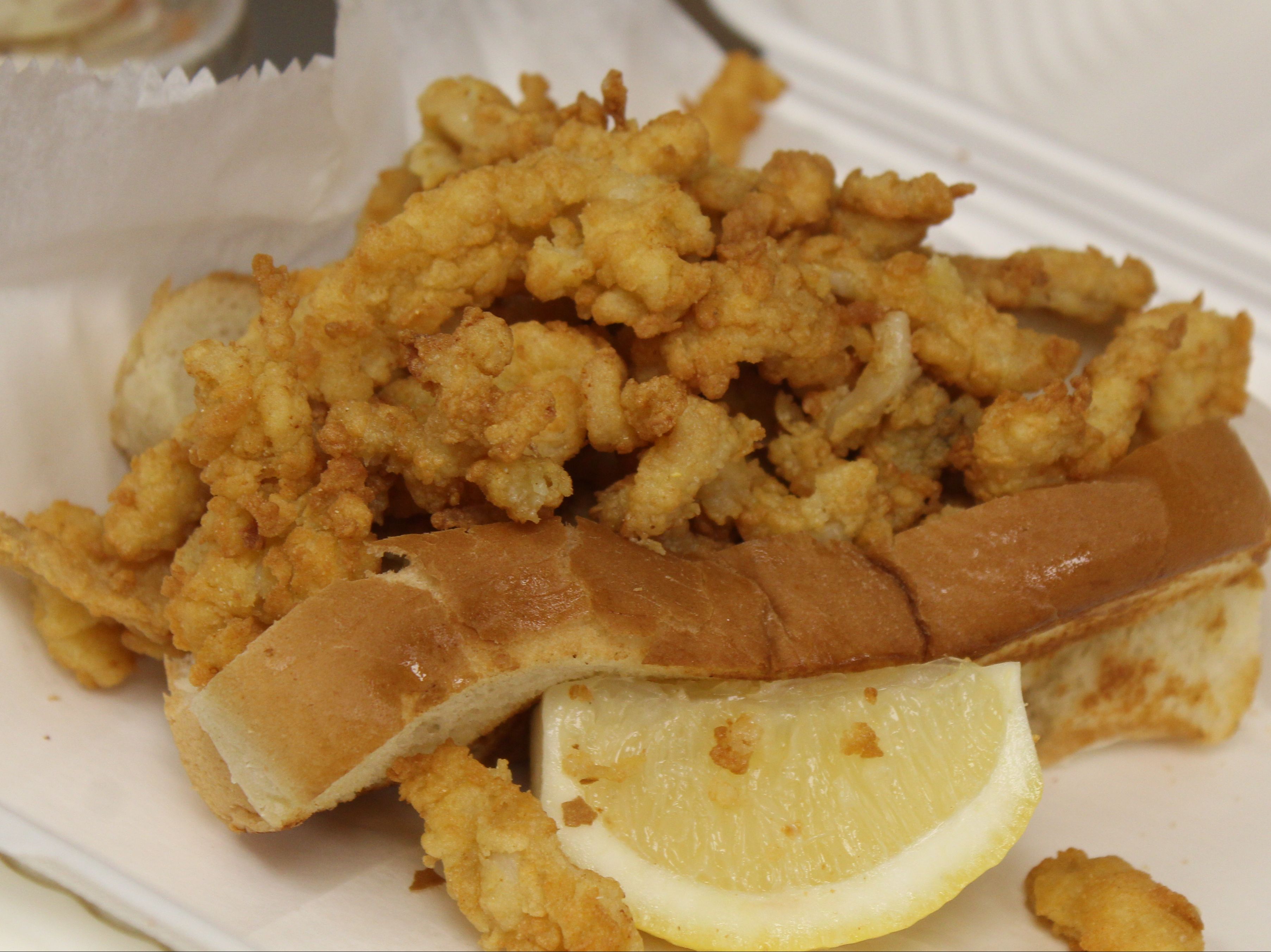 Clam Strip Roll.