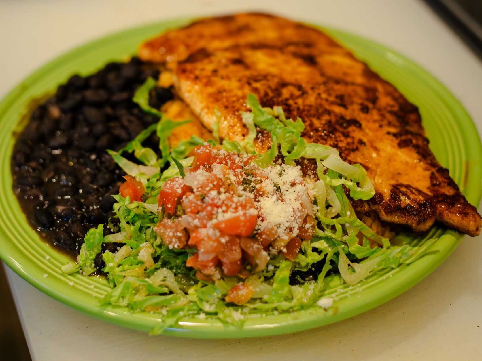 Grilled Chicken Platter.