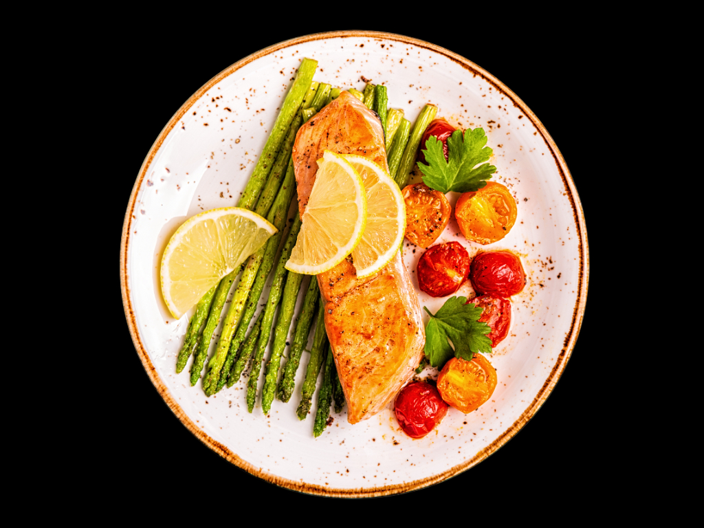 Salmon (Broiled).