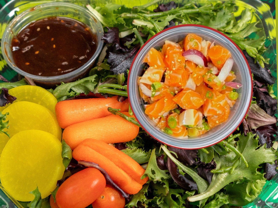 Poke Salad Salmon.