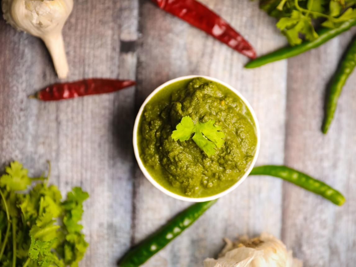 GREEN CHUTNEY 8 OZ.