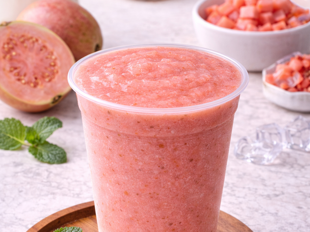 SLUSHY RED GUAVA.