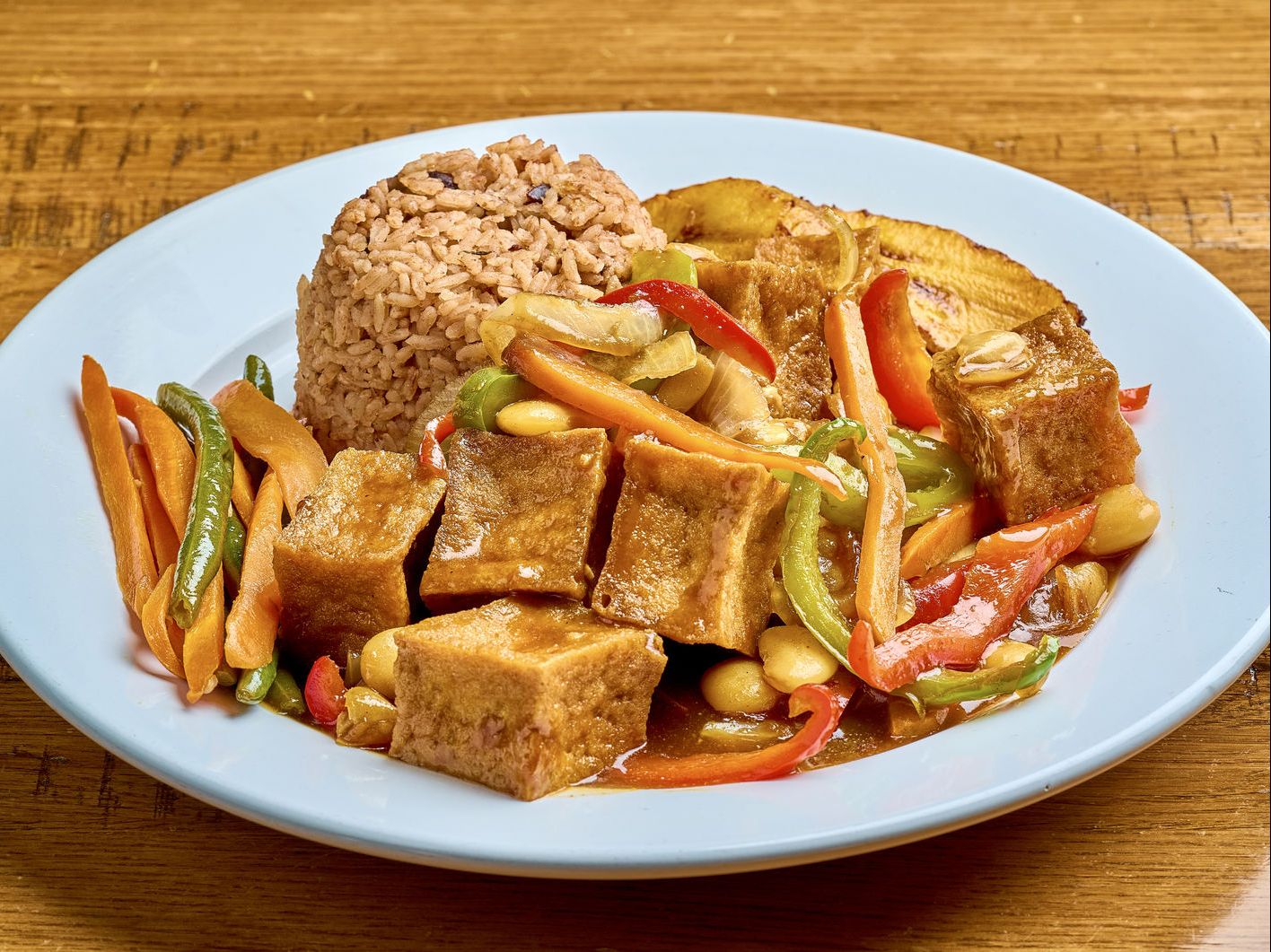 Brownstew Tofu