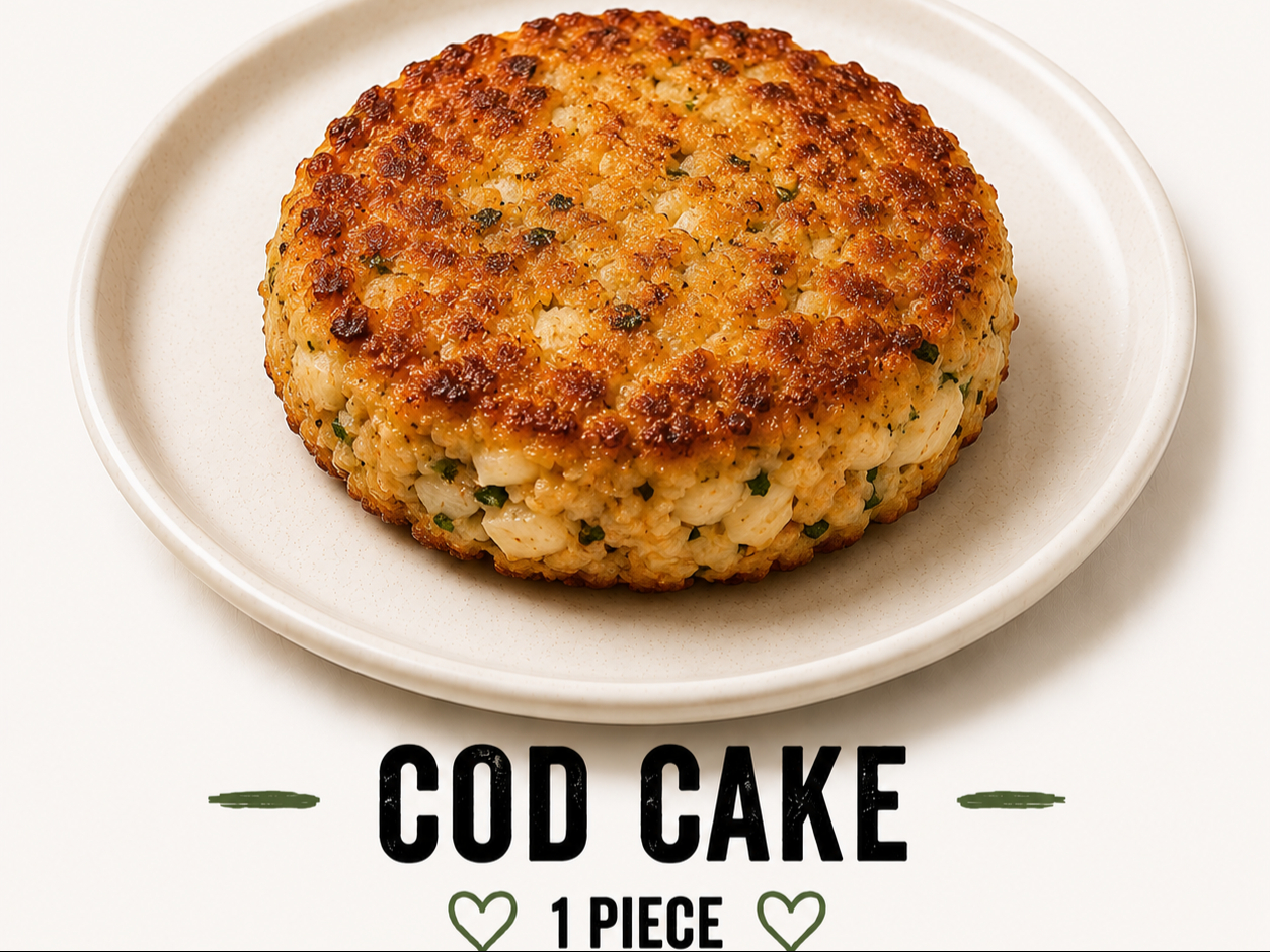 Smoked Cod Cake 1 Pc.
