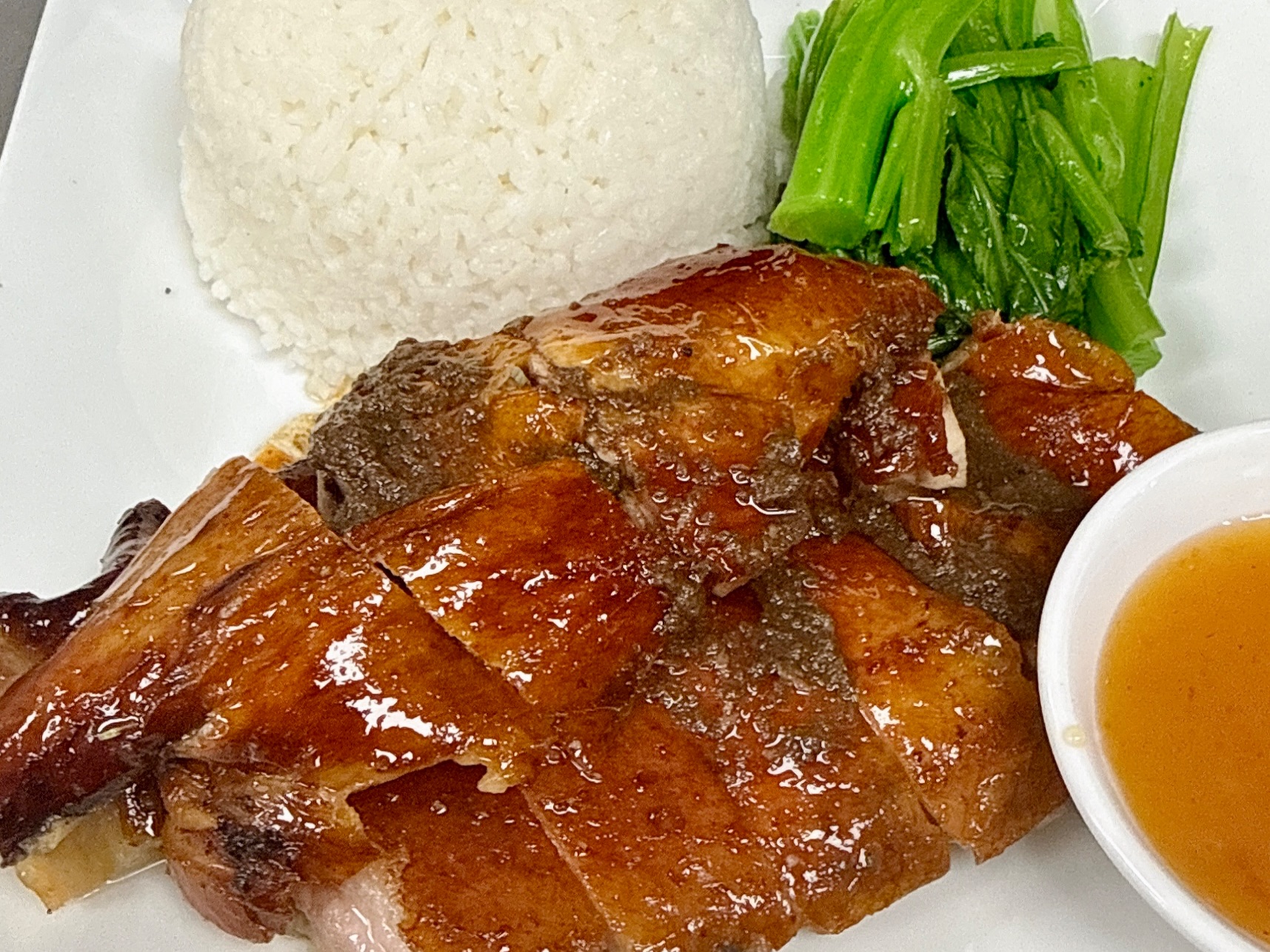 BBQ Rice Plate Single.
