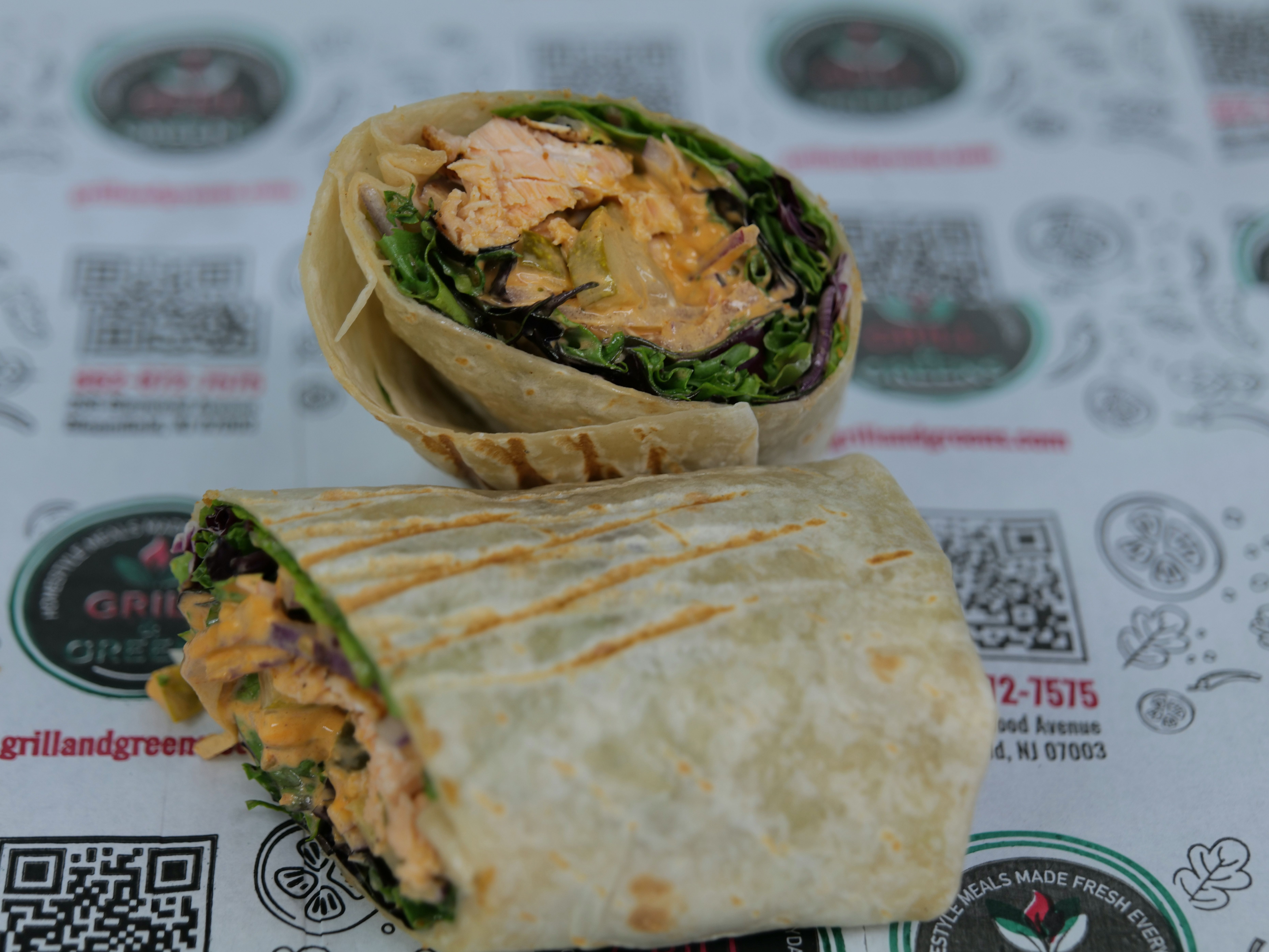 Salmon Wrap (For 10 People).