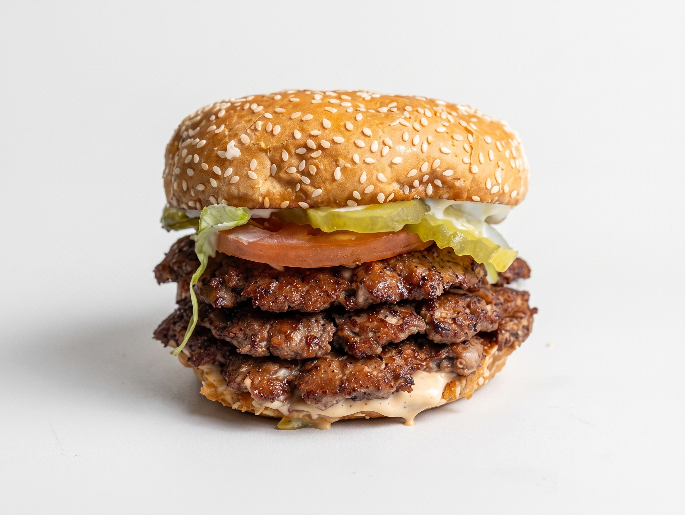 Triple Burger.