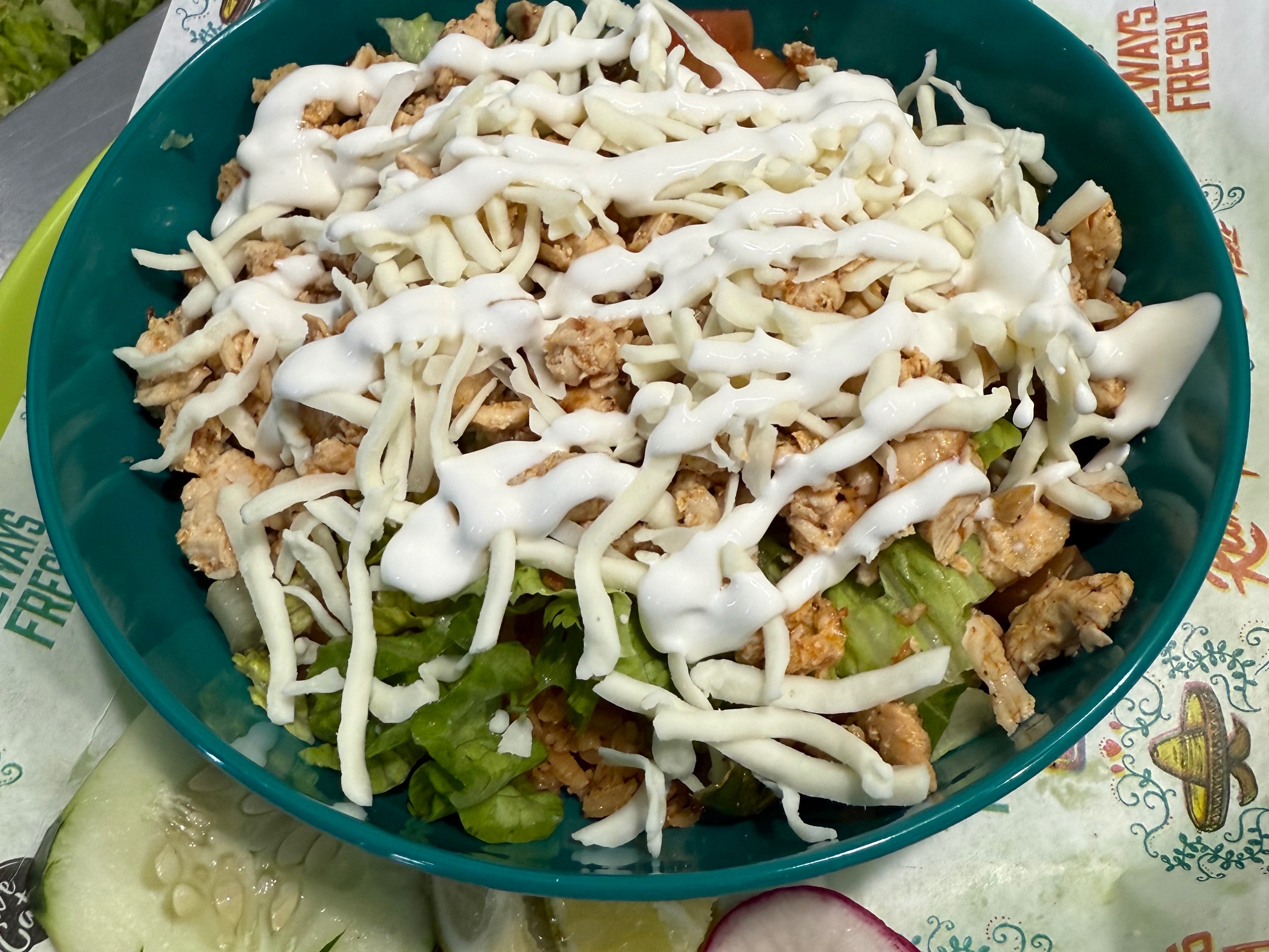 Burrito Bowl.
