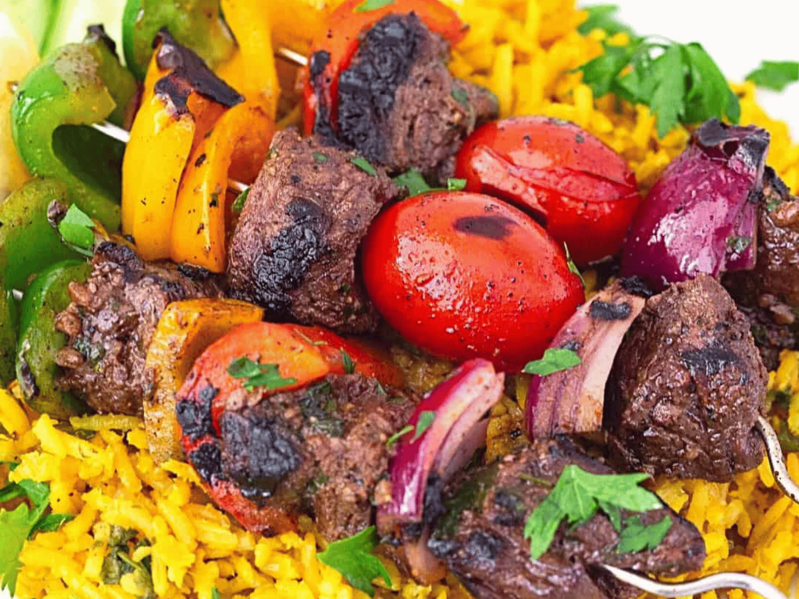 Beef Shish Kabob.