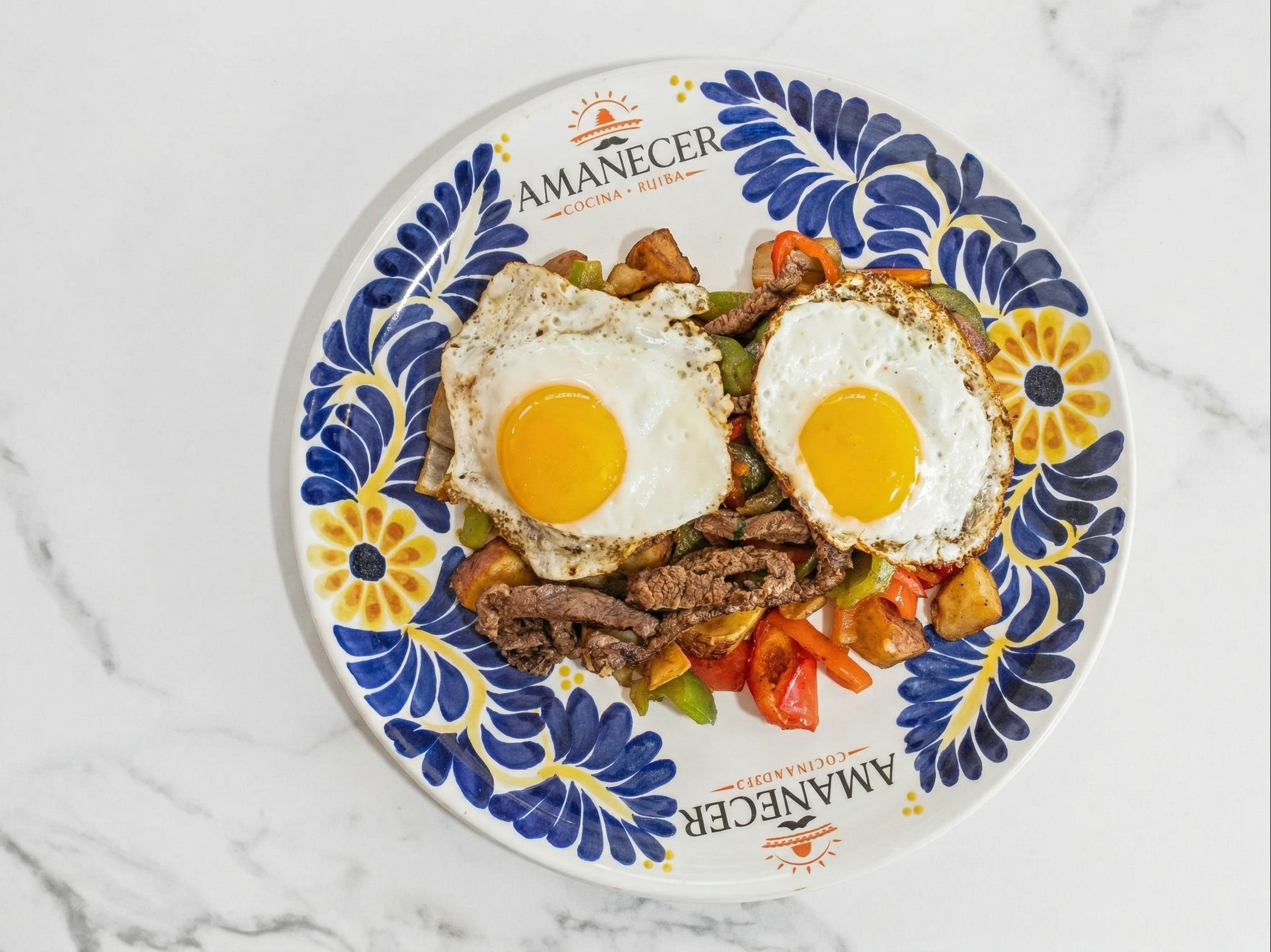 Breakfast Skillet Steak.