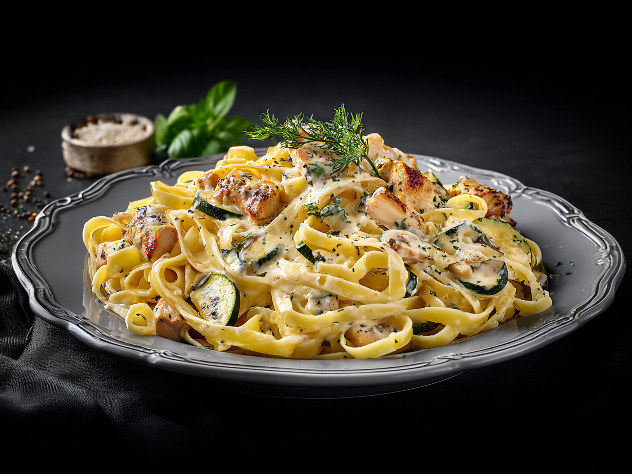 Fettuccine Chicken.