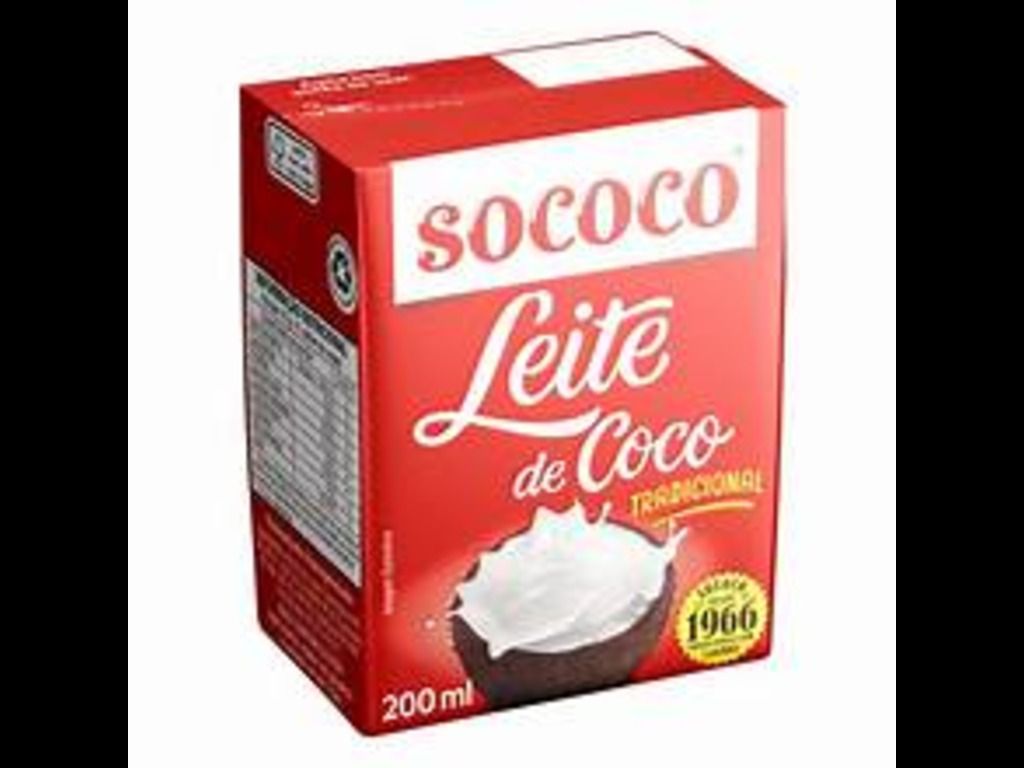 Sococo Leite de Coco 200ml.