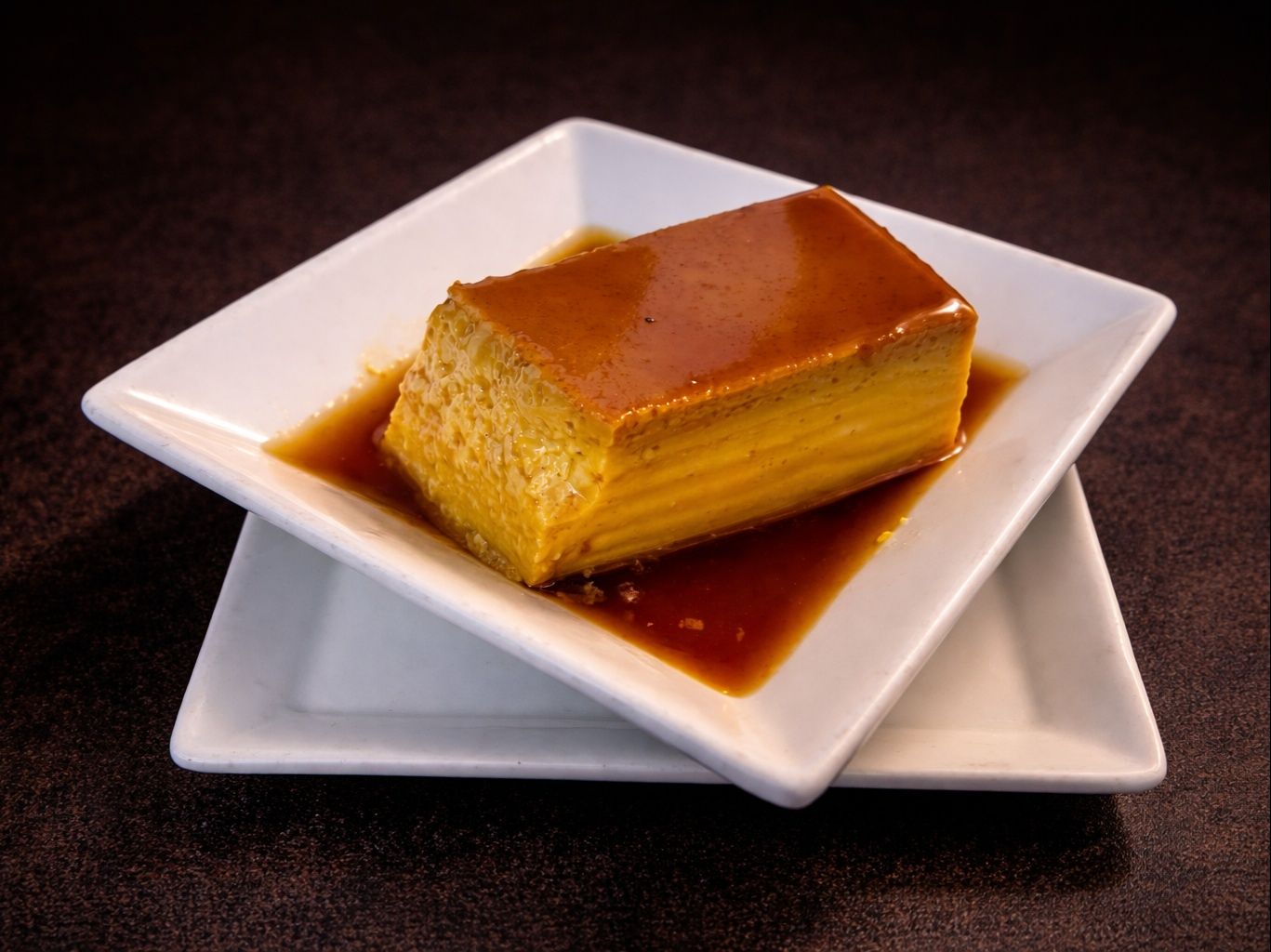 Flan de Queso.