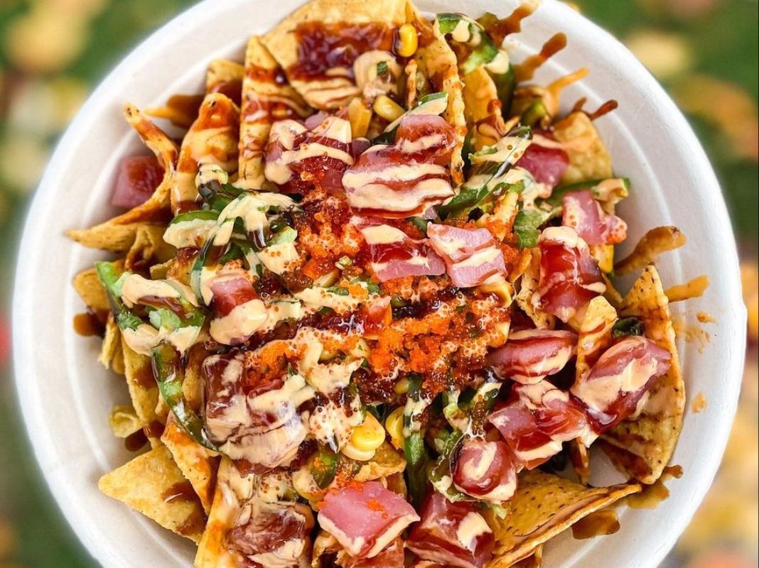 Ahi Tuna Nachos