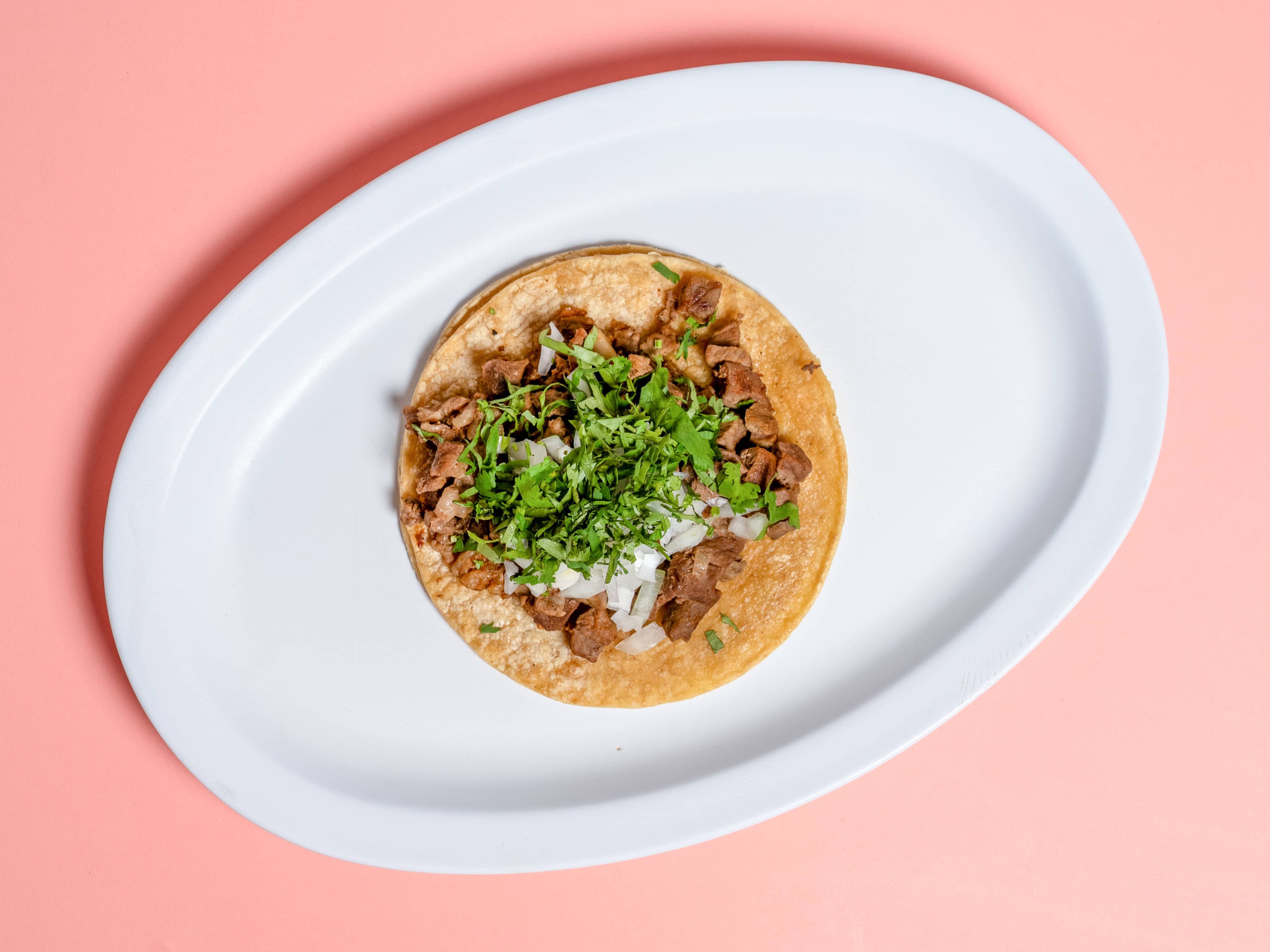 Skirt Steak Taco.